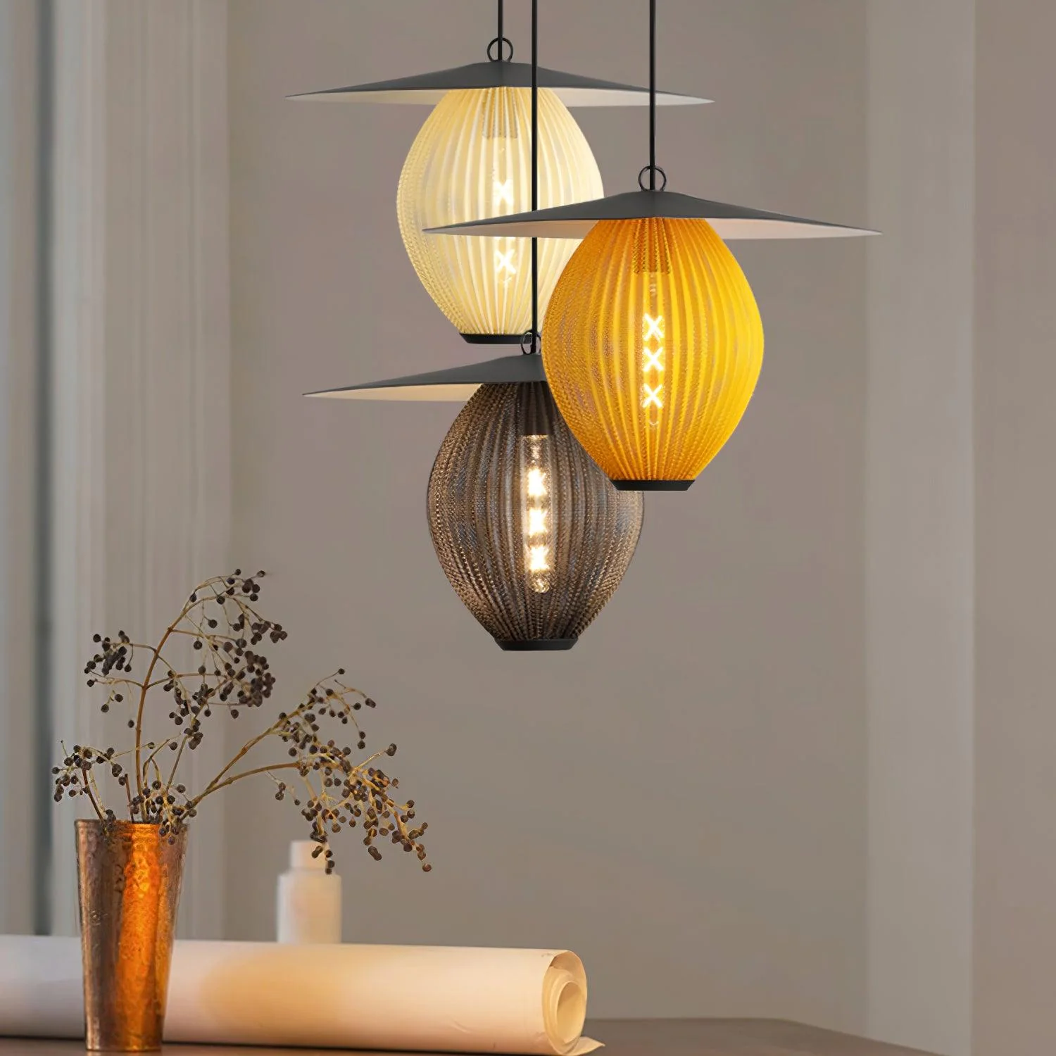 Hikari Aluminum Pendant Lamp - Image 16