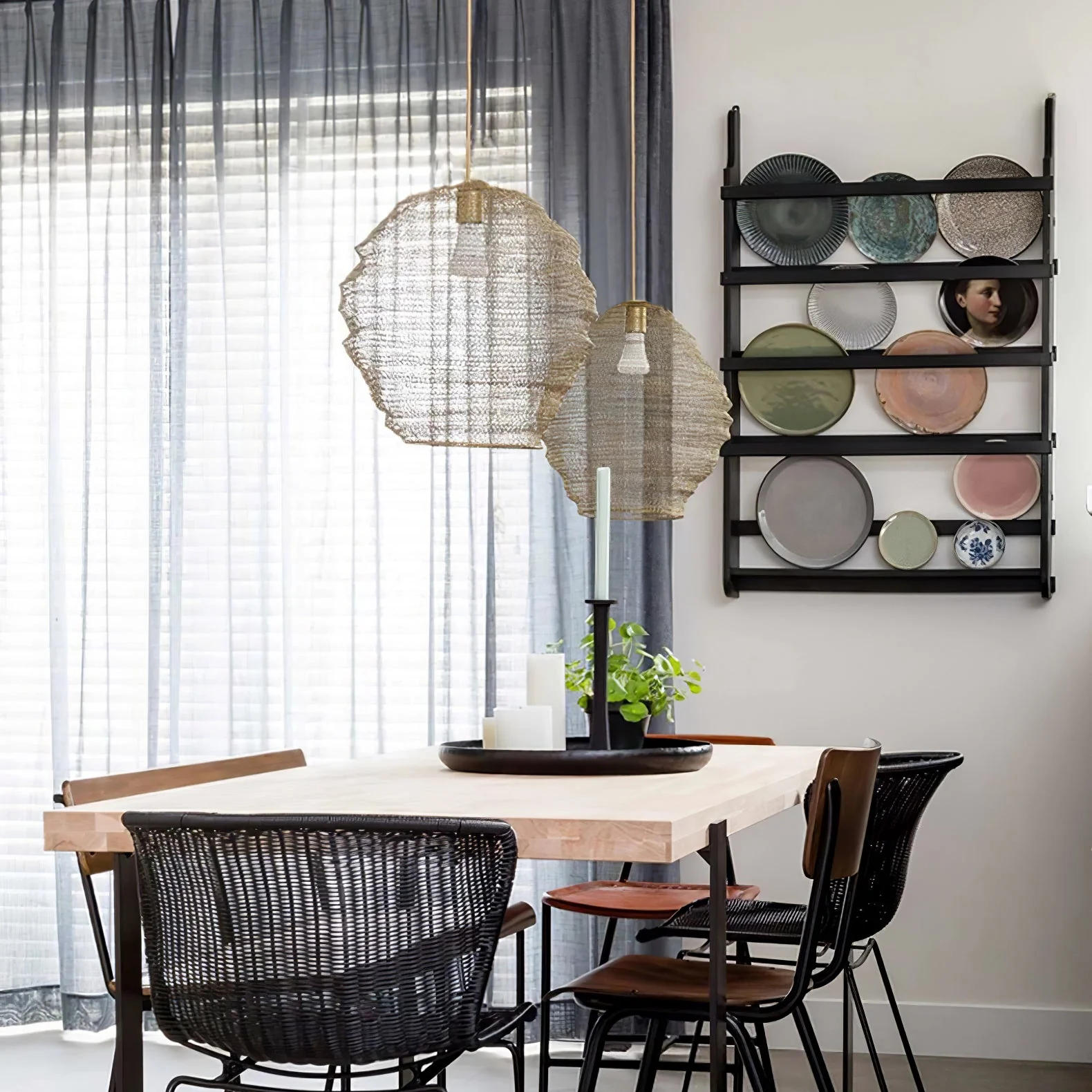 Hive Industrial Wire Pendant Lamps - Image 14
