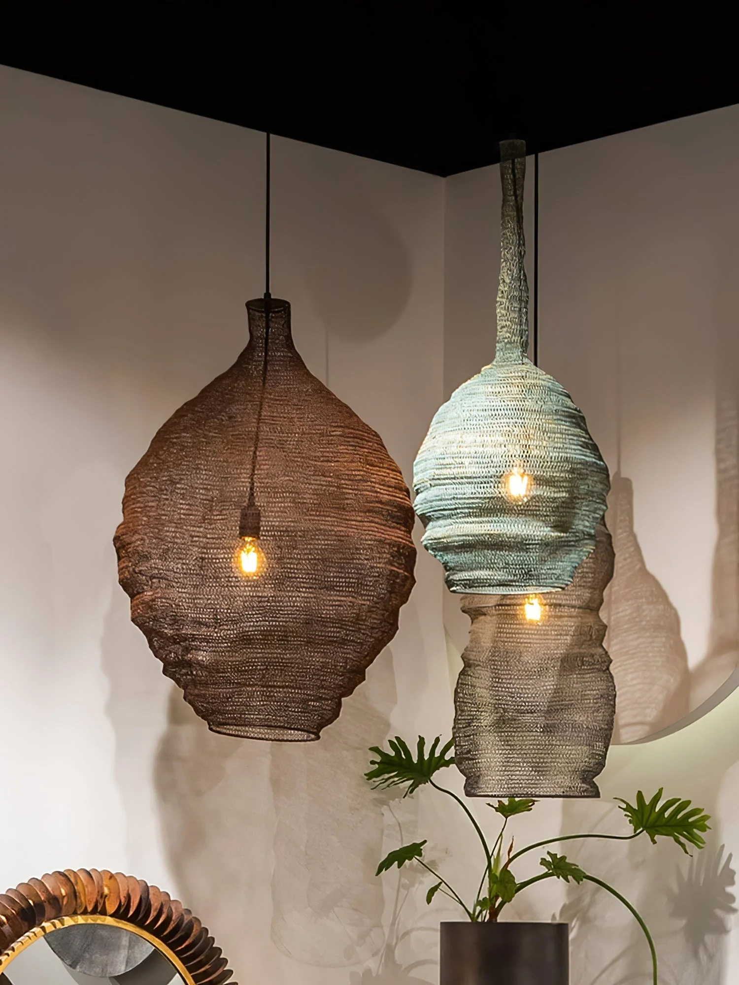 Hive Industrial Wire Pendant Lamps - Image 17