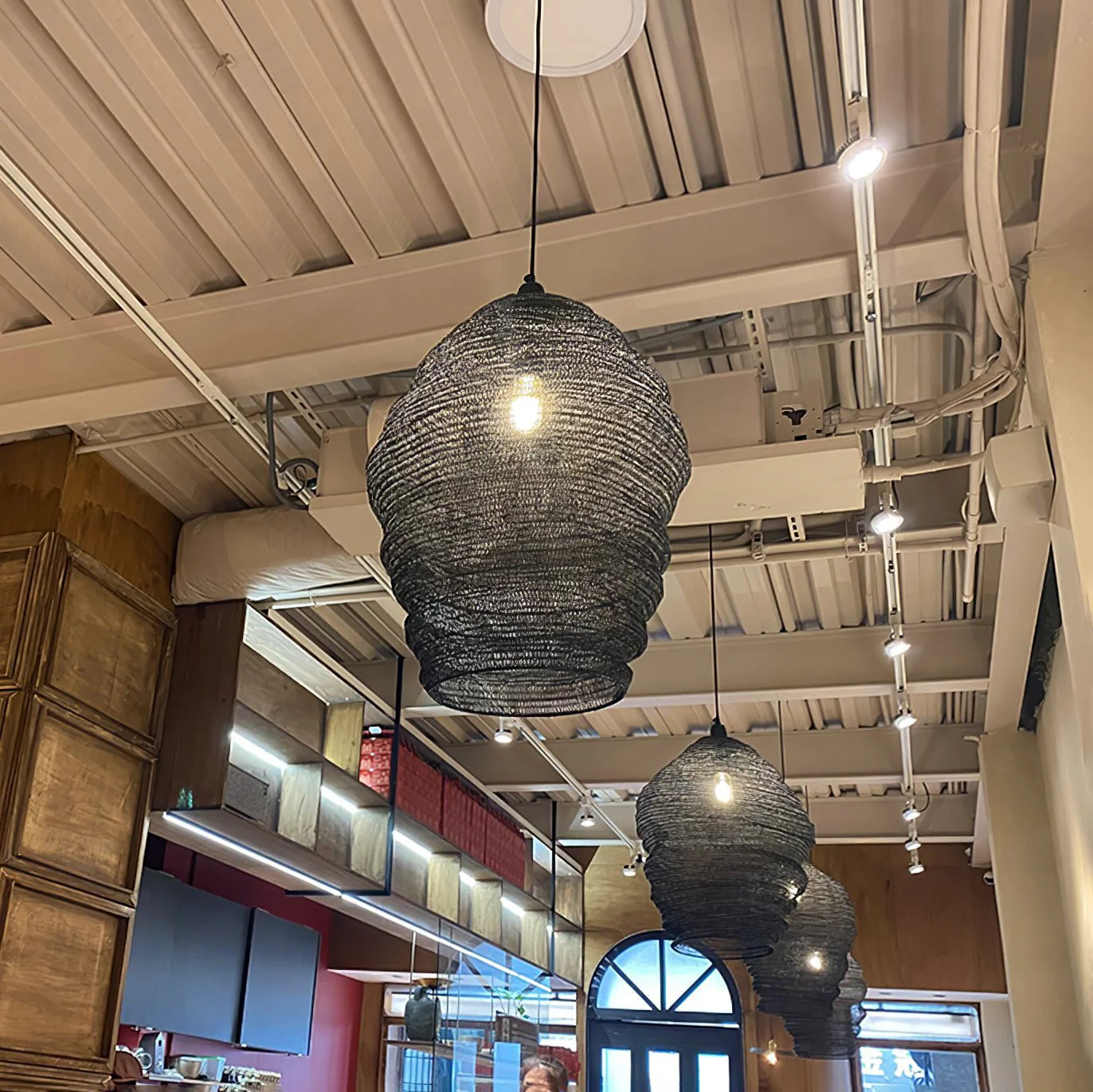 Hive Industrial Wire Pendant Lamps - Image 28