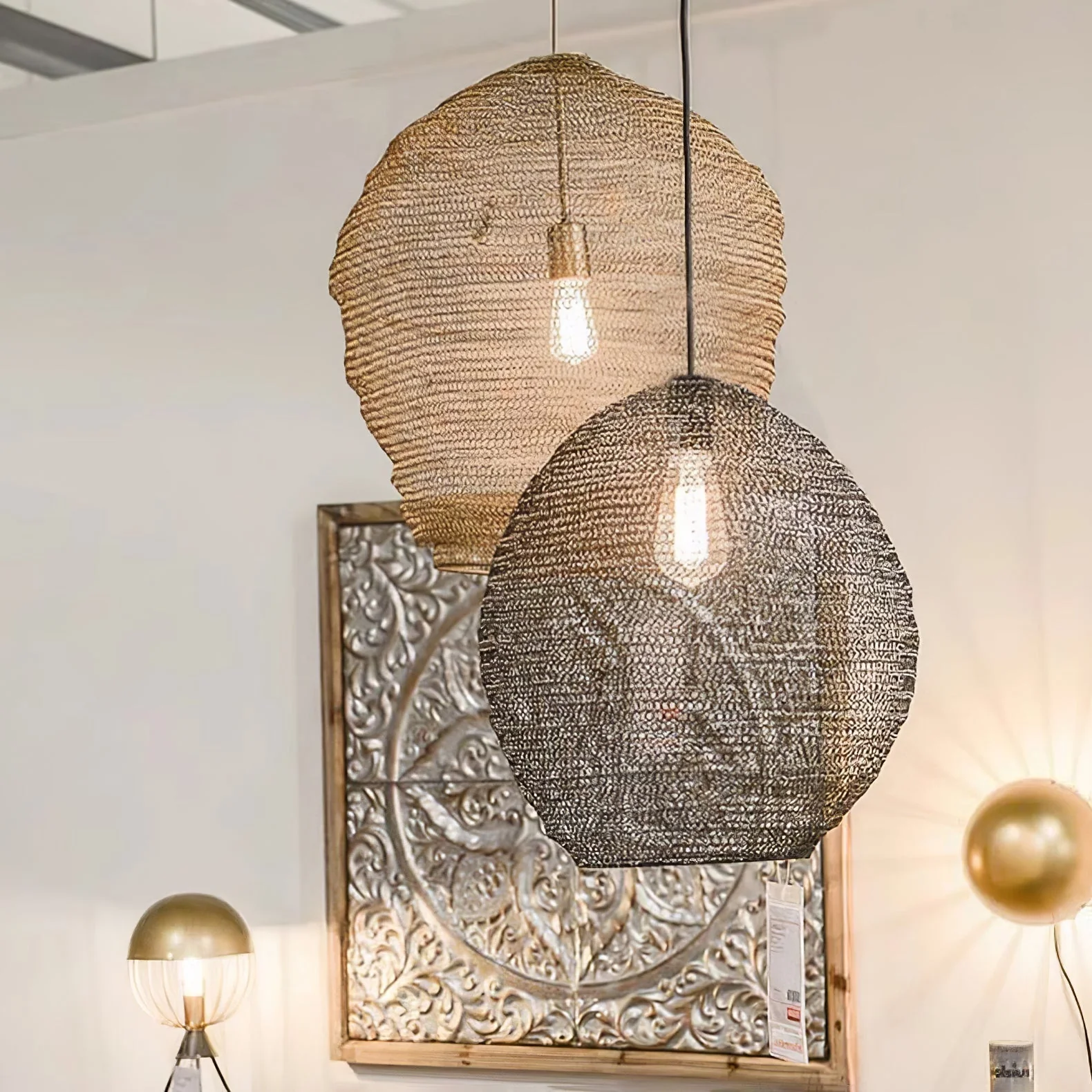 Hive Industrial Wire Pendant Lamps - Image 4