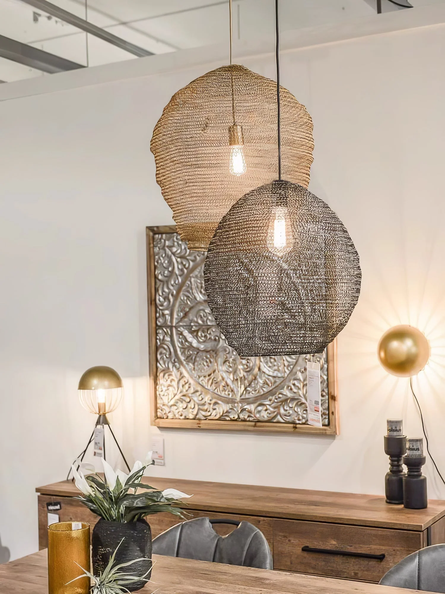 Hive Industrial Wire Pendant Lamps - Image 40