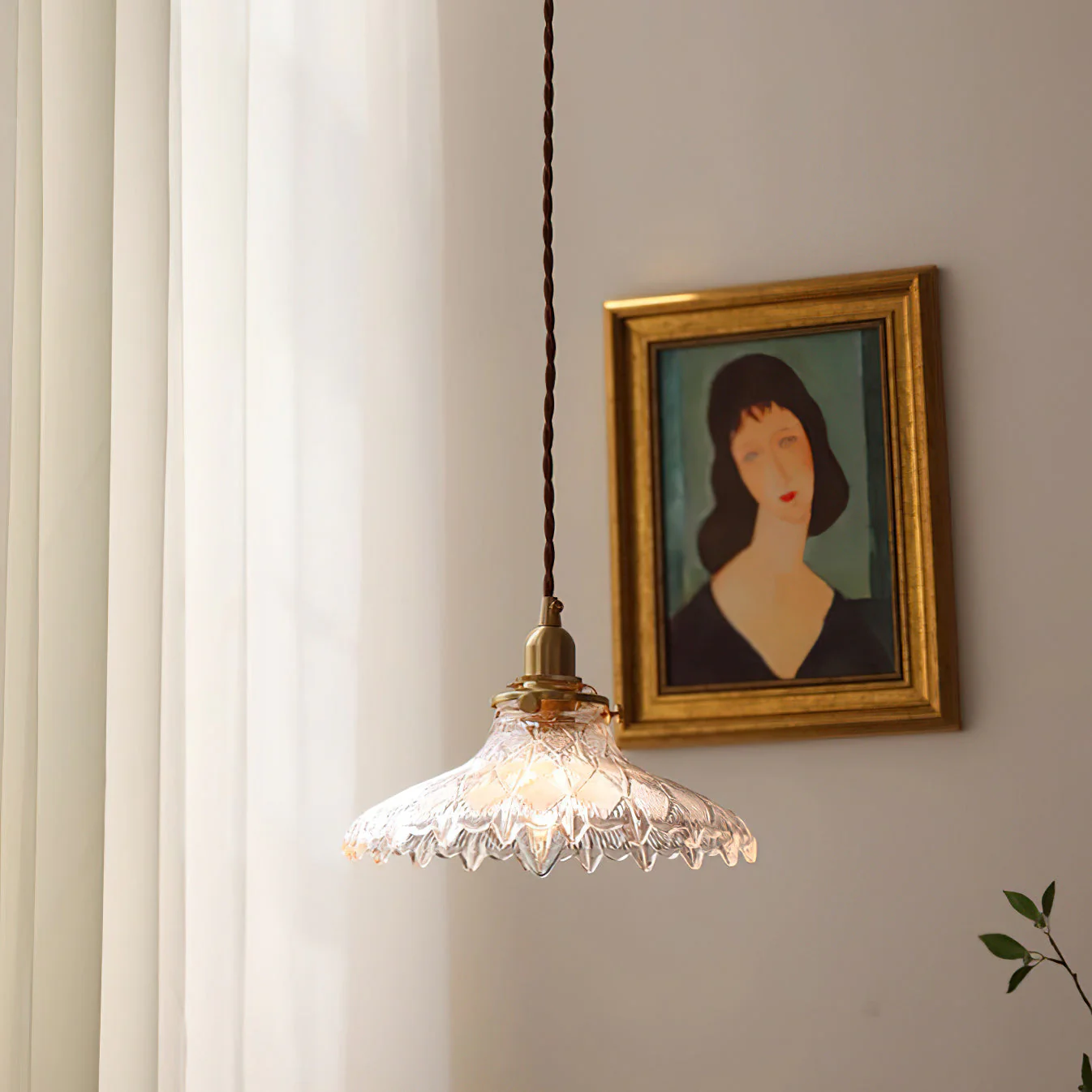 Homdia Modern Glass Pendant Light - Image 10