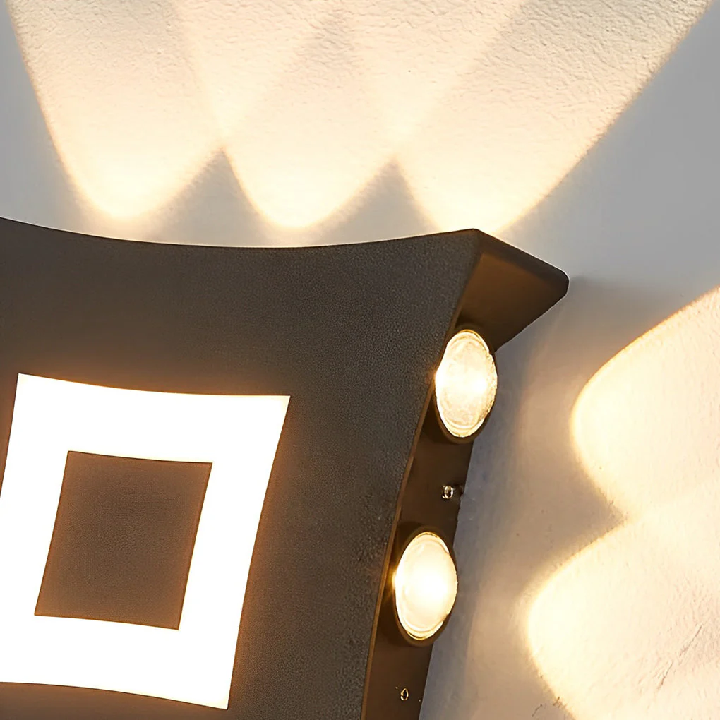 Honour Unique Four Way Outdoor Wall Light - Image 3