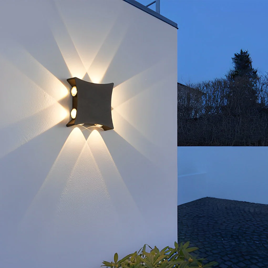 Honour Unique Four Way Outdoor Wall Light - Image 6