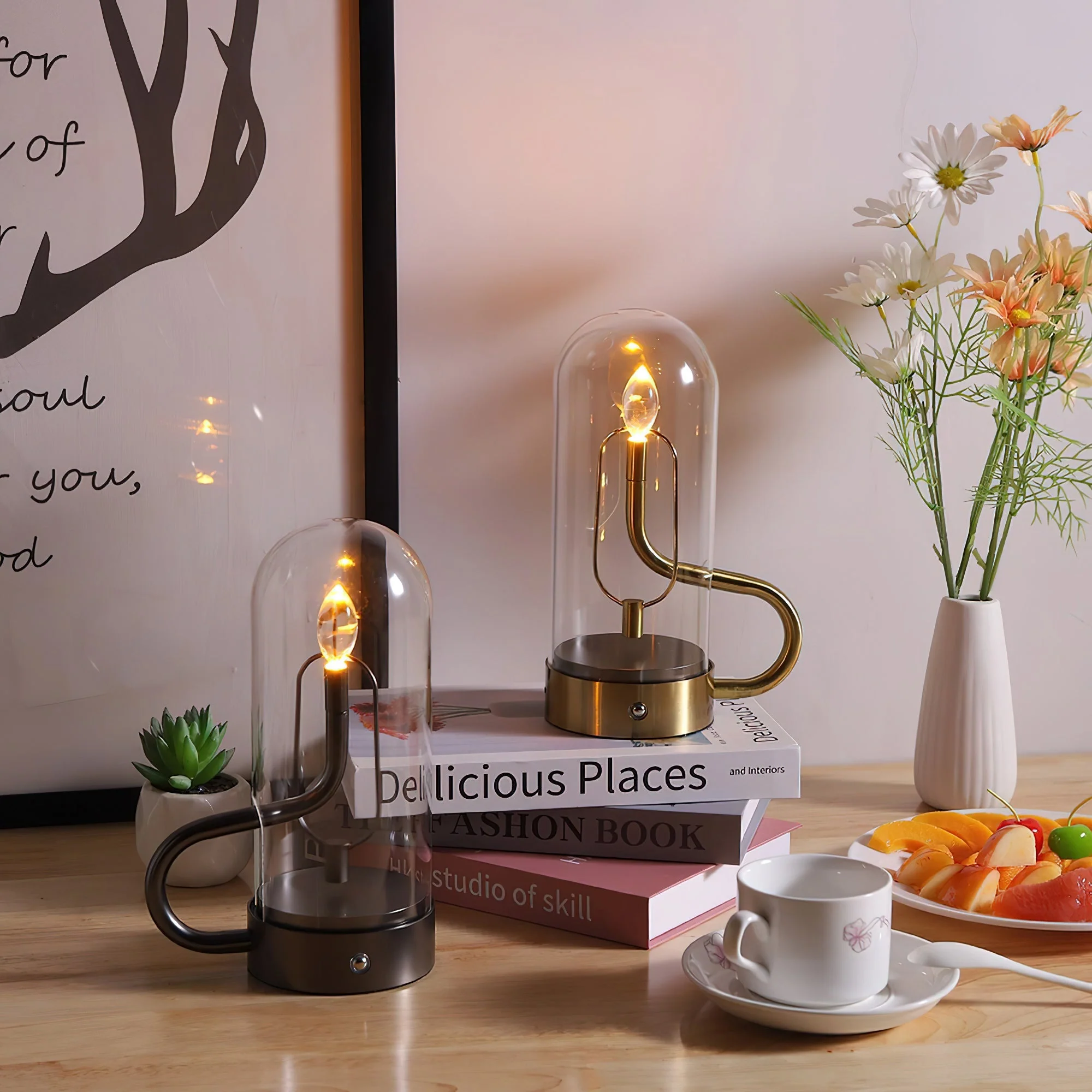 Hymn Modern Glass Table Lamp - Image 19