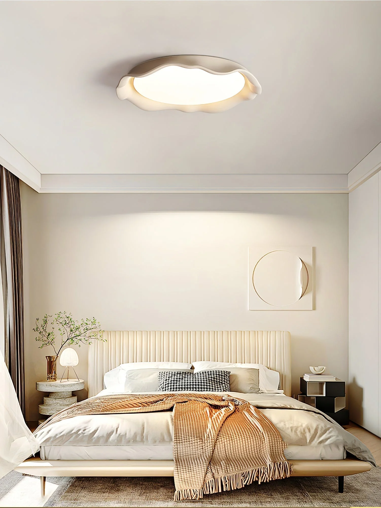 Idoraris Modern Minimalist Art Microcement Ceiling Light - Image 19