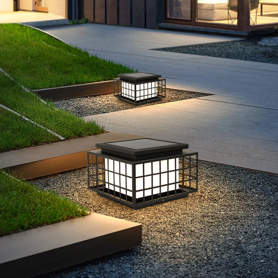 Igor Modern Stainless Steel Outdoor Pillar Lights - Image 11