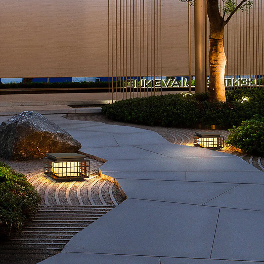 Igor Modern Stainless Steel Outdoor Pillar Lights - Image 13