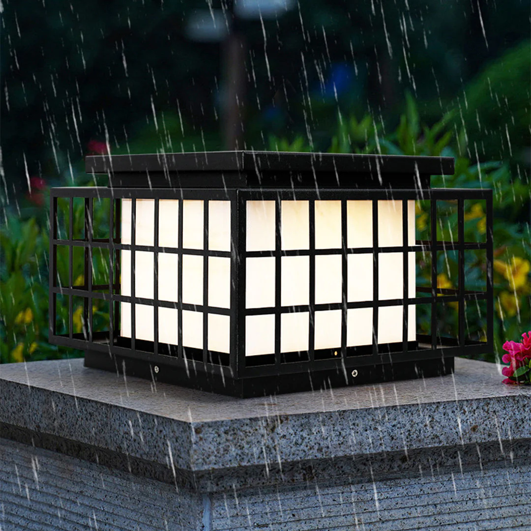 Igor Modern Stainless Steel Outdoor Pillar Lights - Image 15
