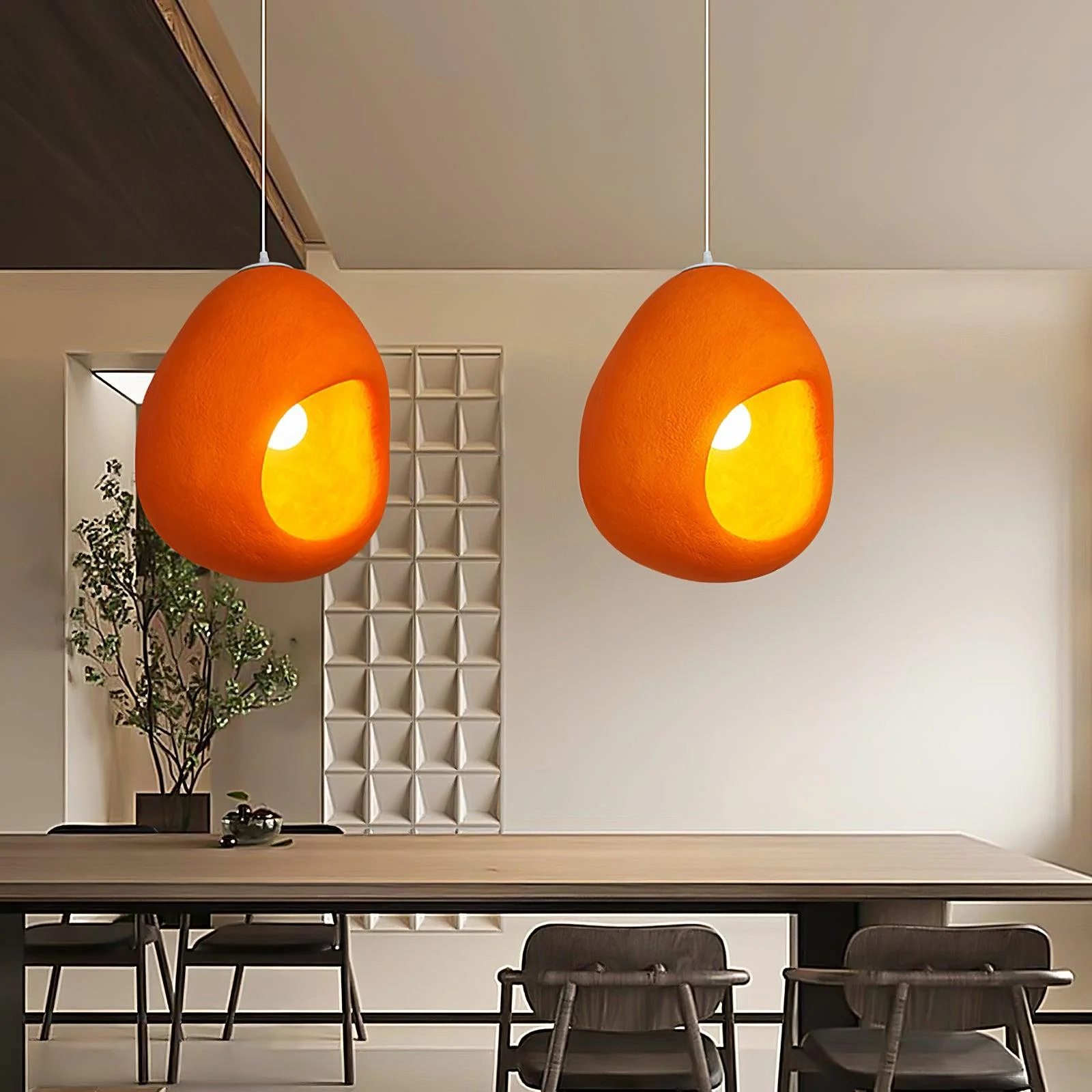 Ilcaryra Modern Minimalist Art Plastic Pendant Light - Image 13