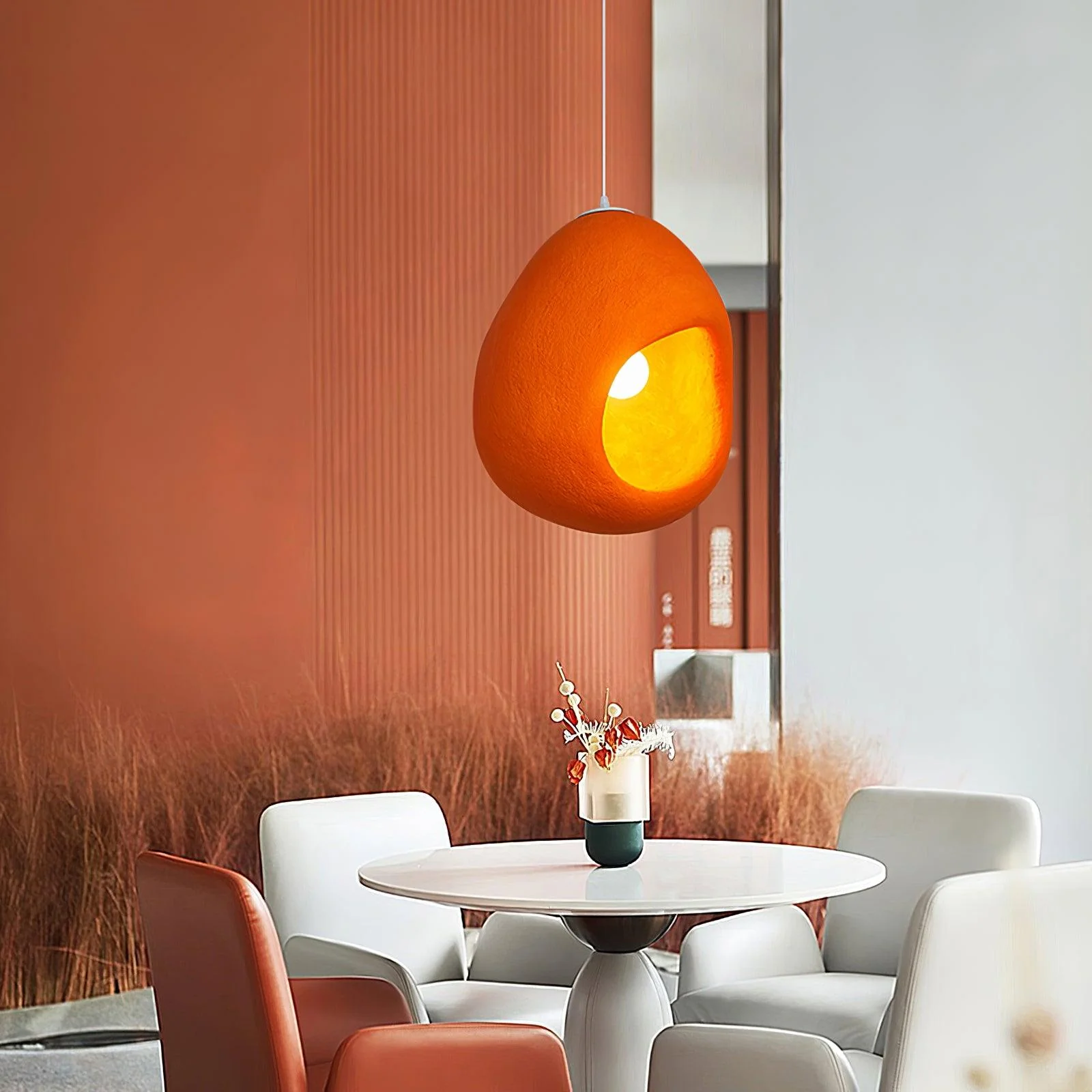 Ilcaryra Modern Minimalist Art Plastic Pendant Light - Image 3