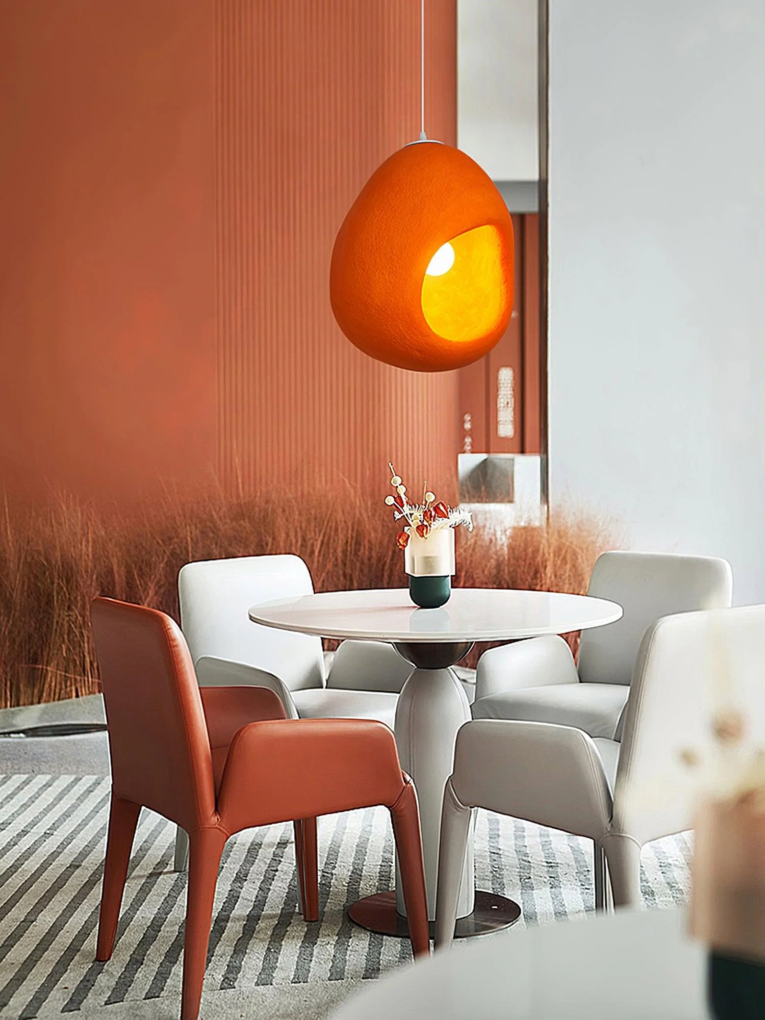 Ilcaryra Modern Minimalist Art Plastic Pendant Light - Image 4