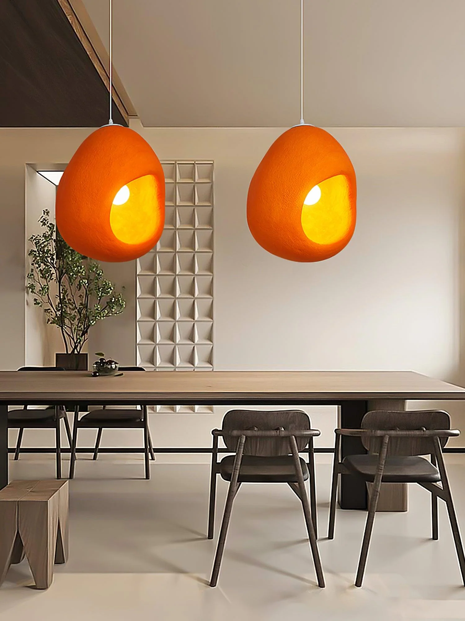 Ilcaryra Modern Minimalist Art Plastic Pendant Light - Image 6