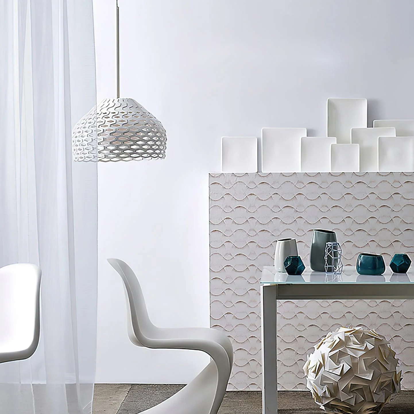 Ilsolion Individual Creativity Plastic Pendant Lamp - Image 19
