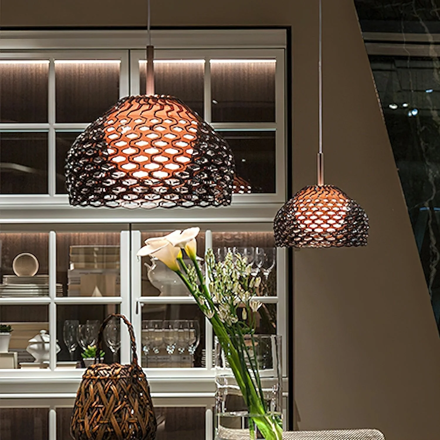 Ilsolion Individual Creativity Plastic Pendant Lamp - Image 4