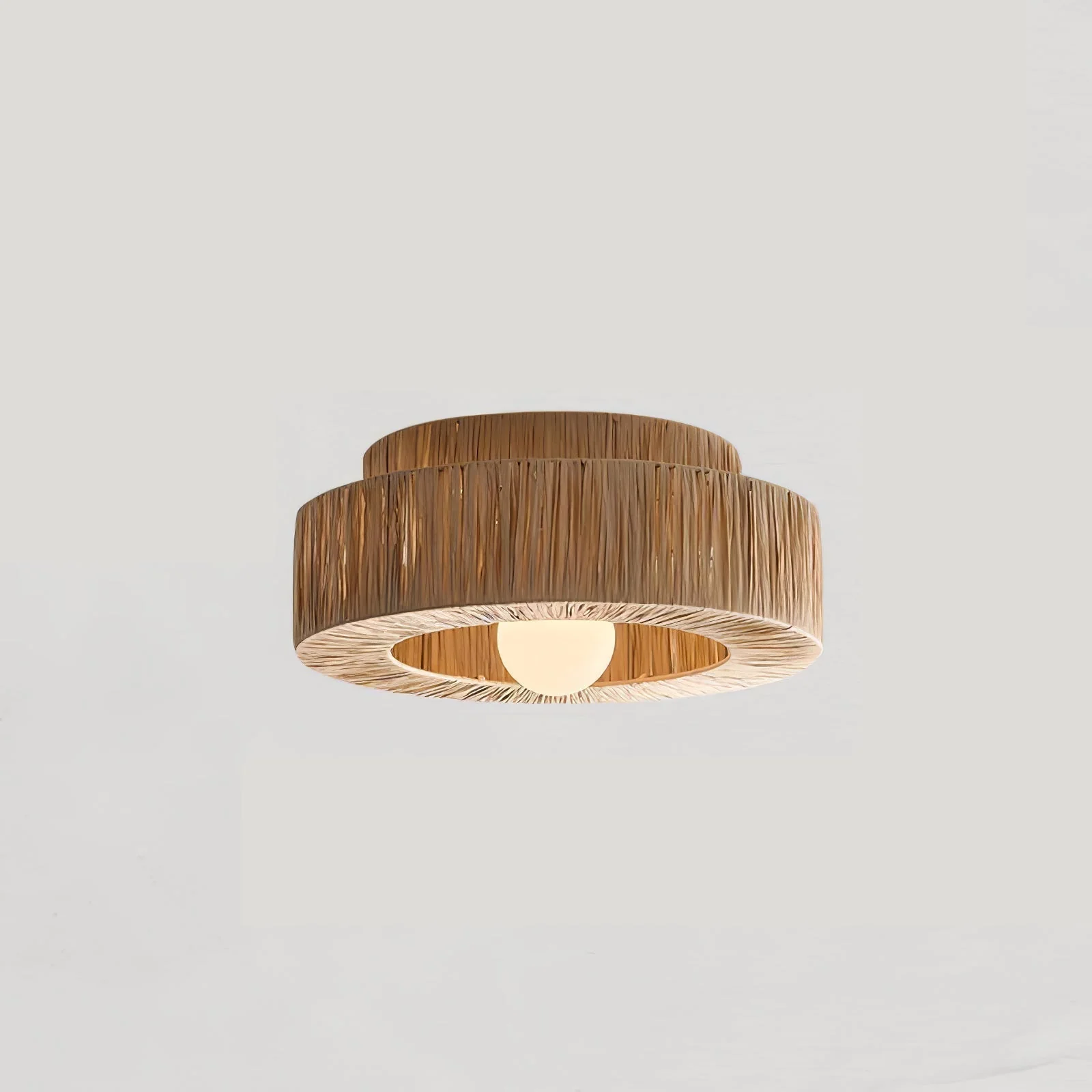 Ilthean Natural Straw Art Ceiling Lamp - Image 30