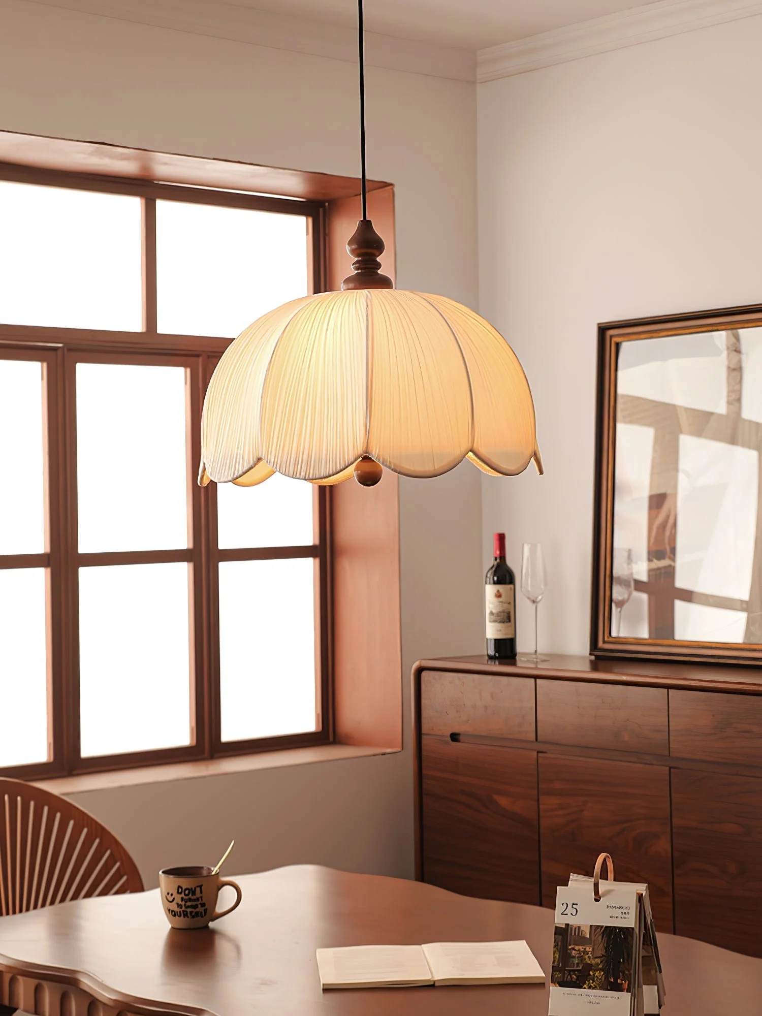Imiraril Tropical Fabric Pendant Light - Image 5