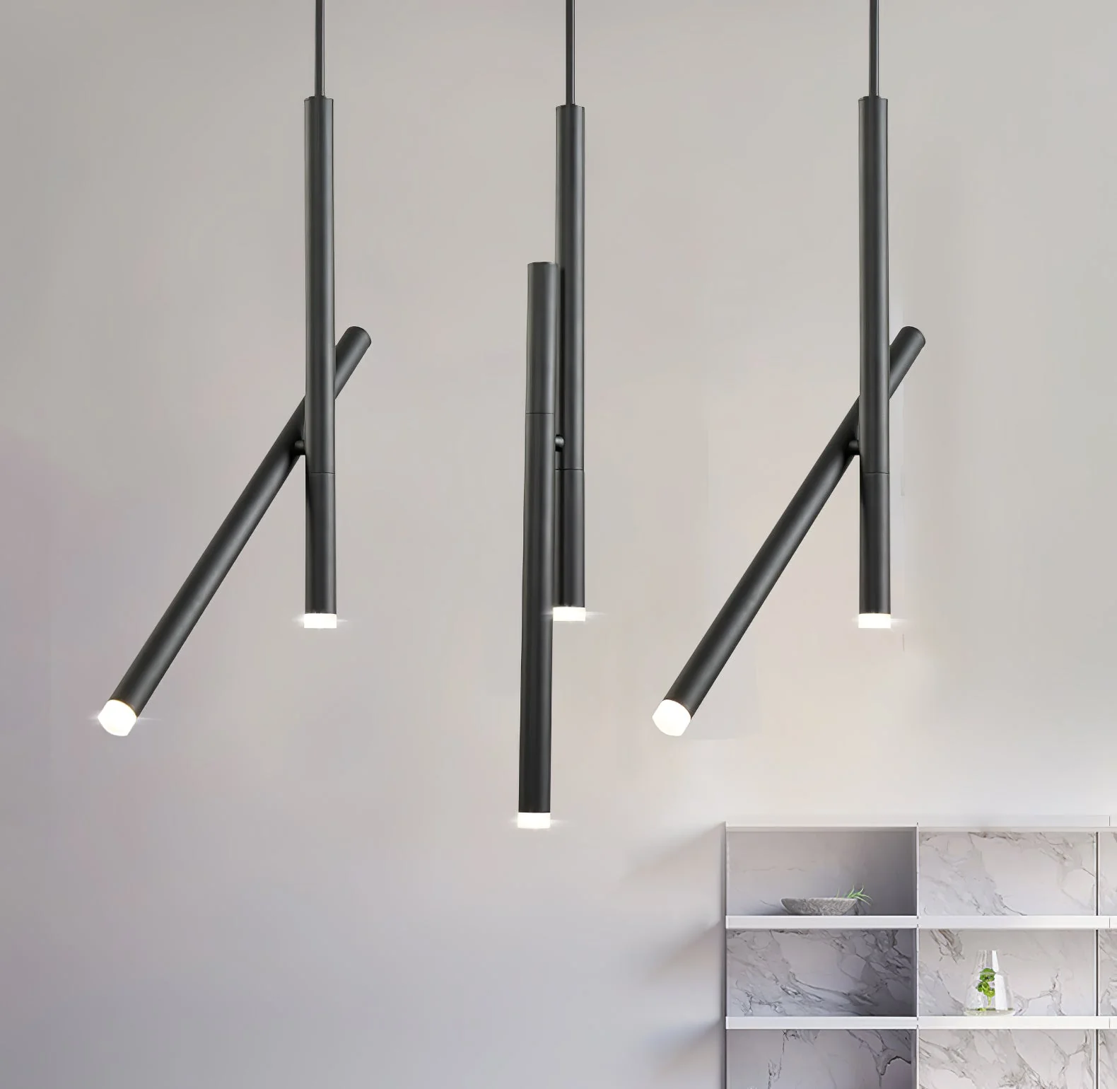 Imogen Minimalist Linear Pendant Light - Image 14