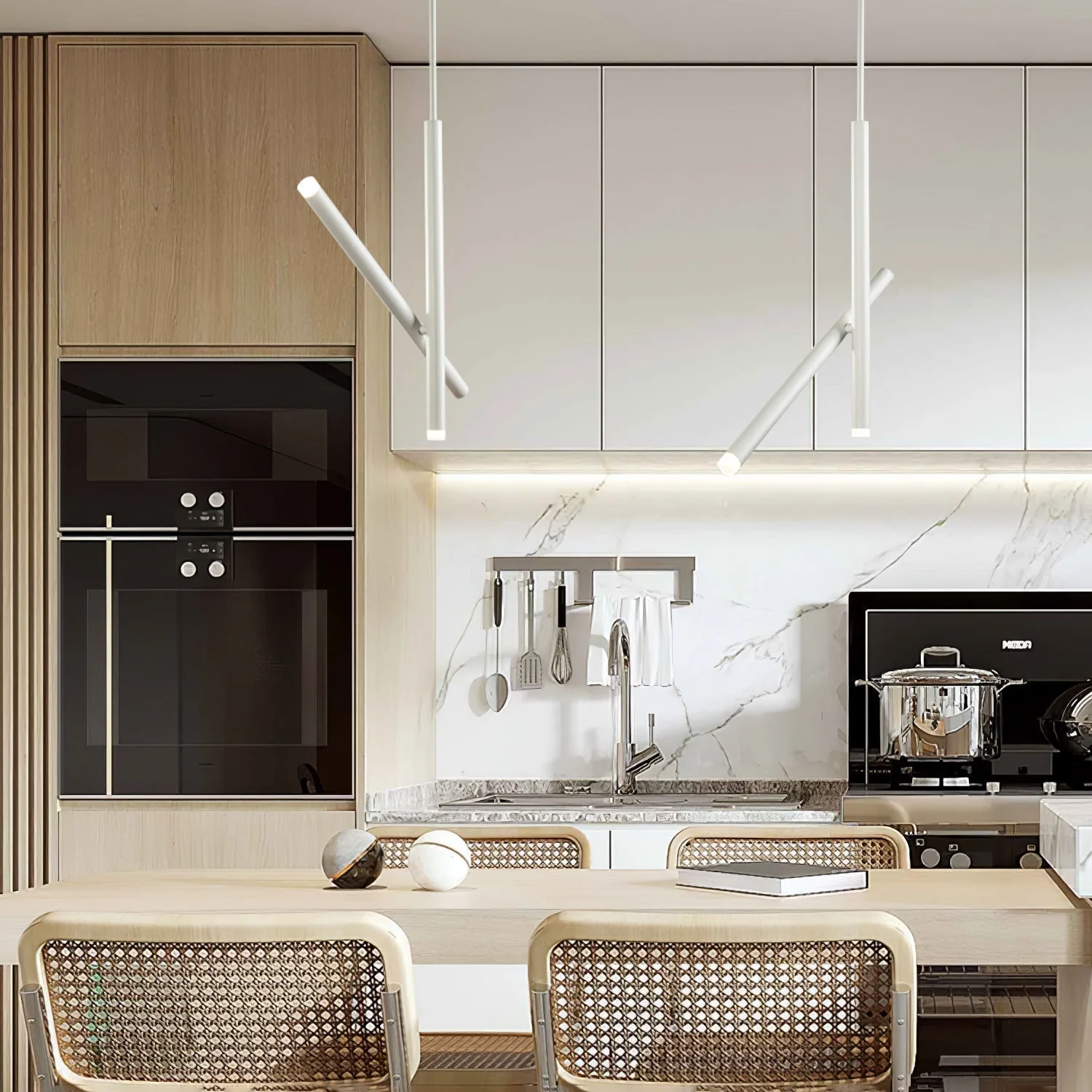 Imogen Minimalist Linear Pendant Light - Image 16