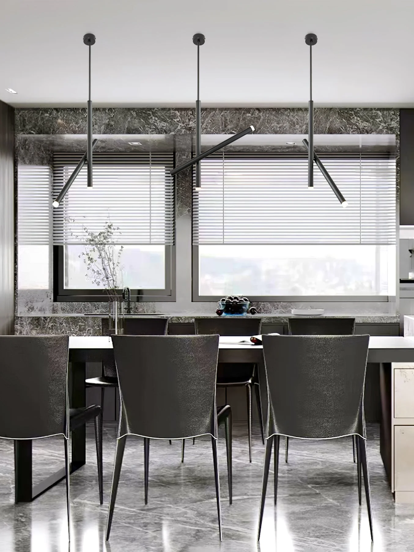 Imogen Minimalist Linear Pendant Light - Image 22