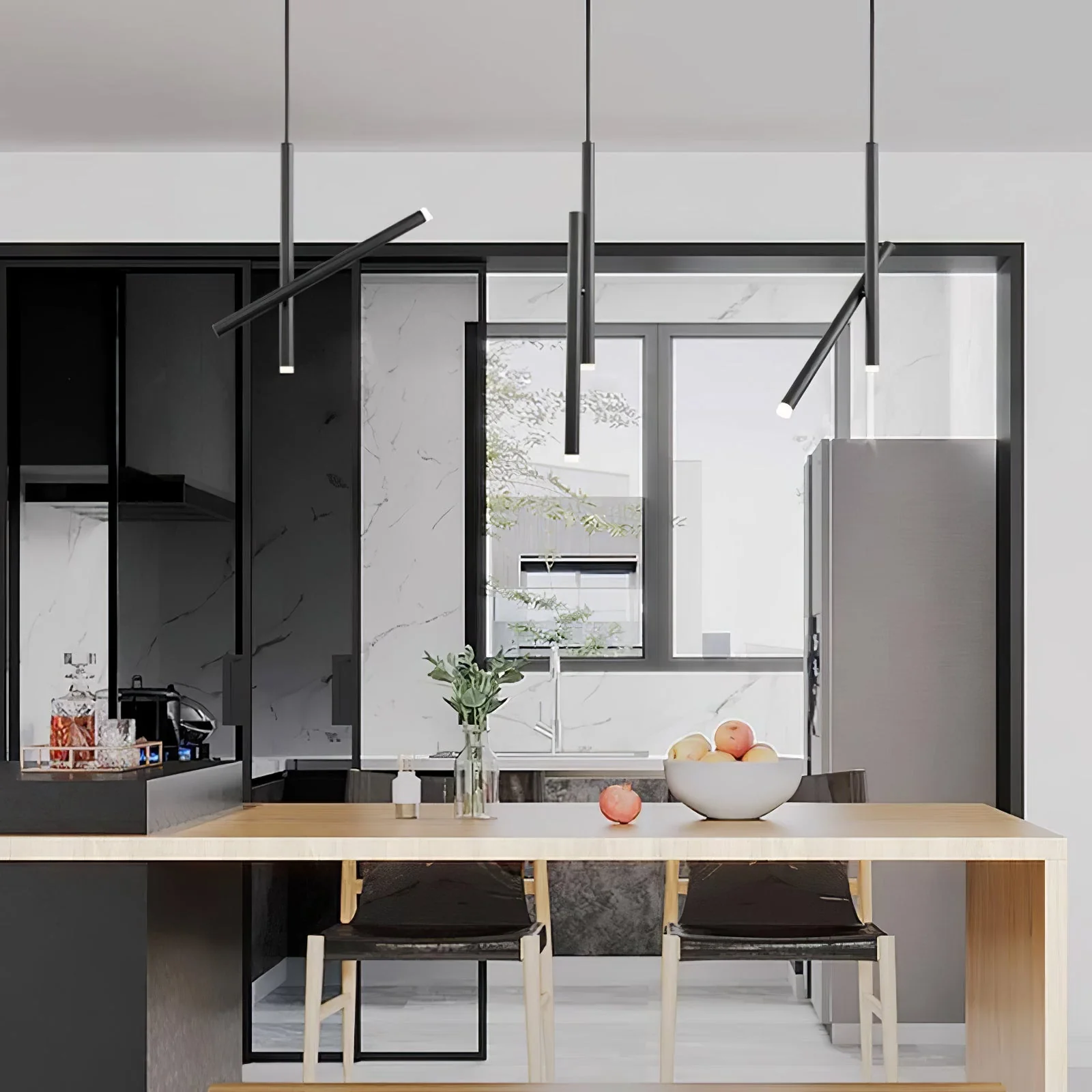 Imogen Minimalist Linear Pendant Light - Image 4