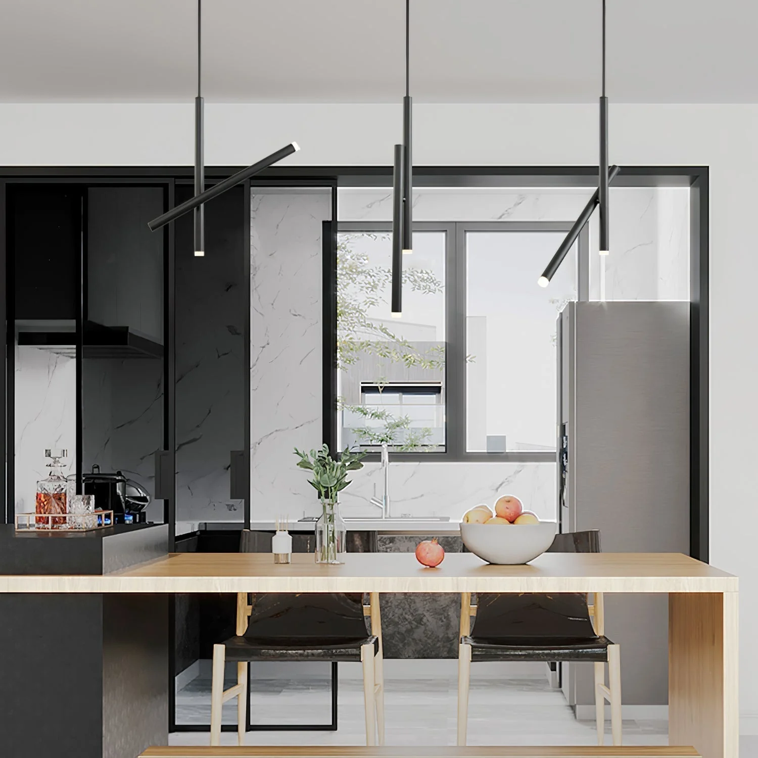 Imogen Minimalist Linear Pendant Light - Image 6
