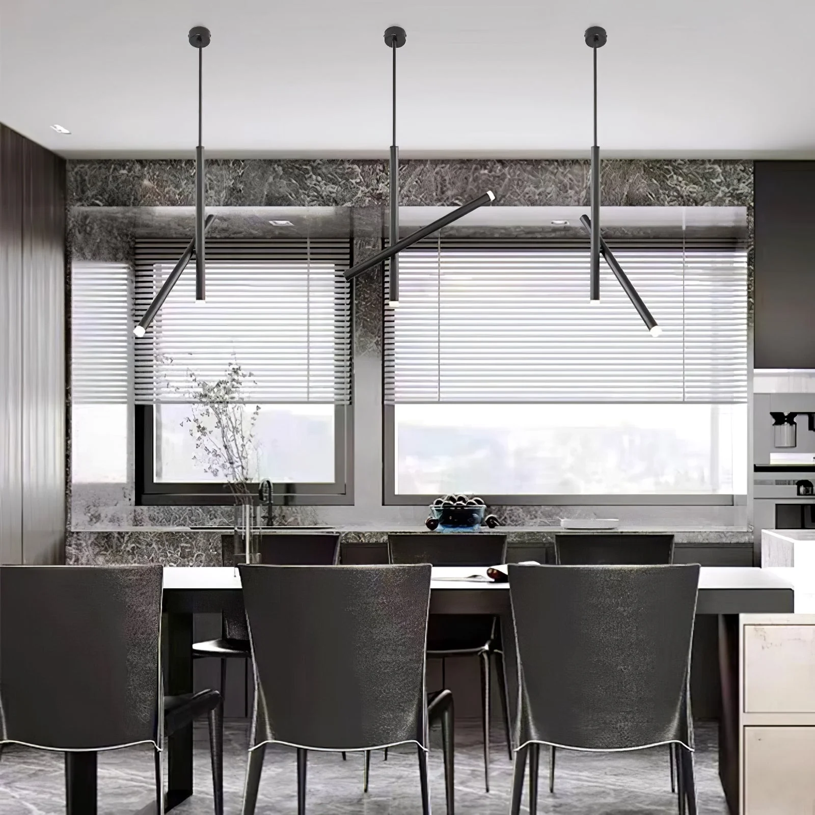 Imogen Minimalist Linear Pendant Light - Image 7