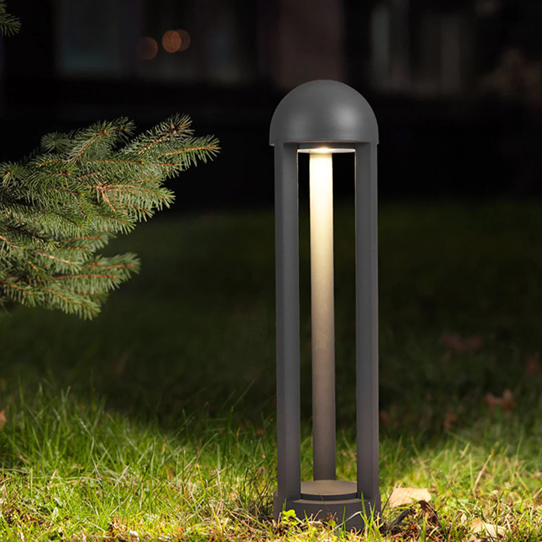 Industrious Modern Minimalist Outdoor Pole Lights - Image 2