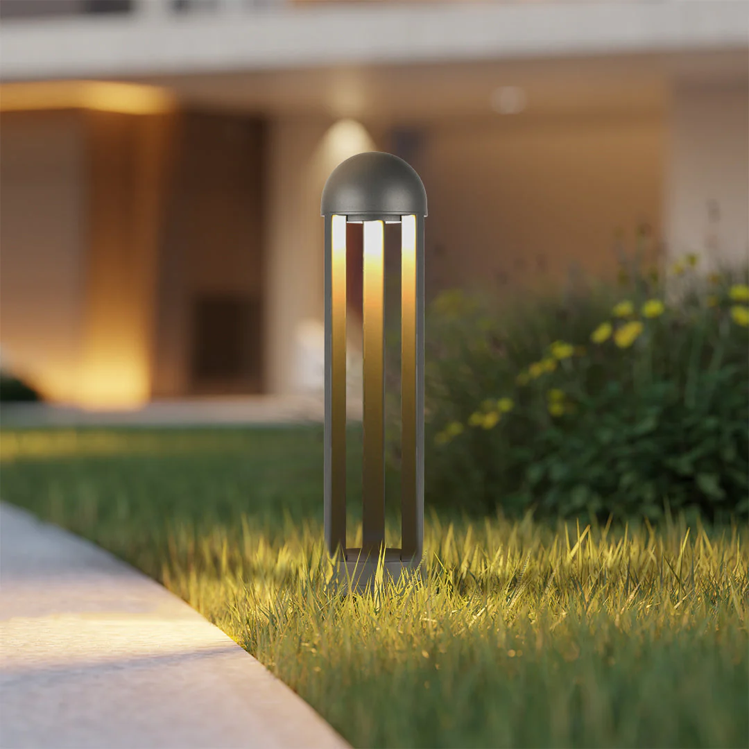 Industrious Modern Minimalist Outdoor Pole Lights - Image 5