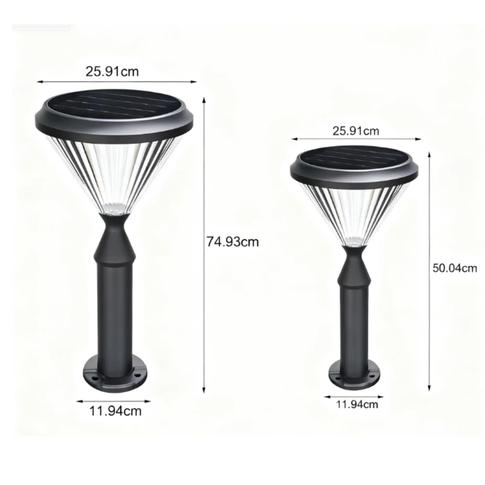 Ingridy Garden Minimalist Modern Outdoor Lights - Image 12