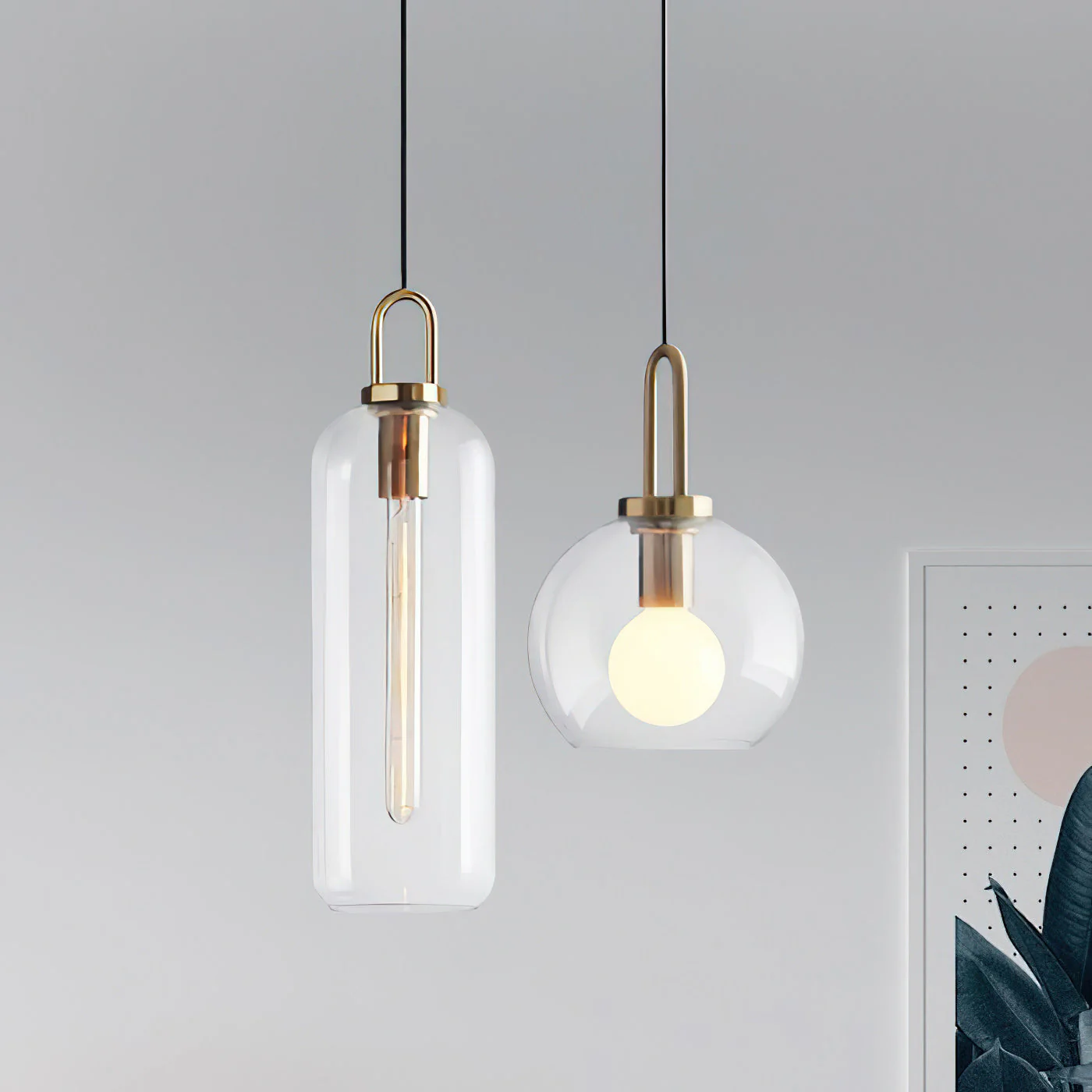 Iona Contemporary Glass Pendant Light - Image 10