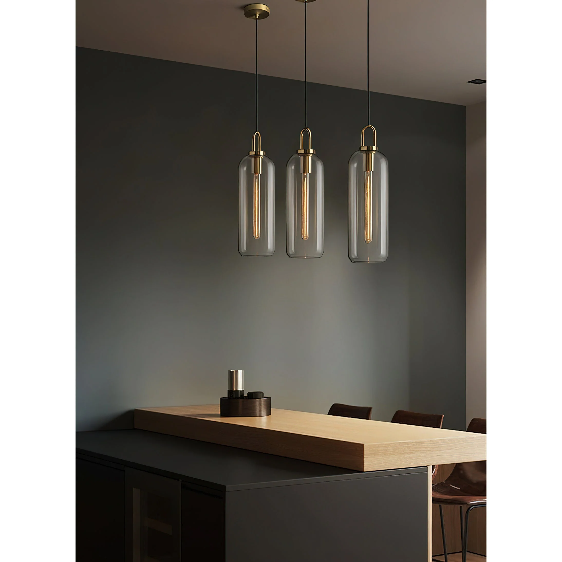 Iona Contemporary Glass Pendant Light - Image 15