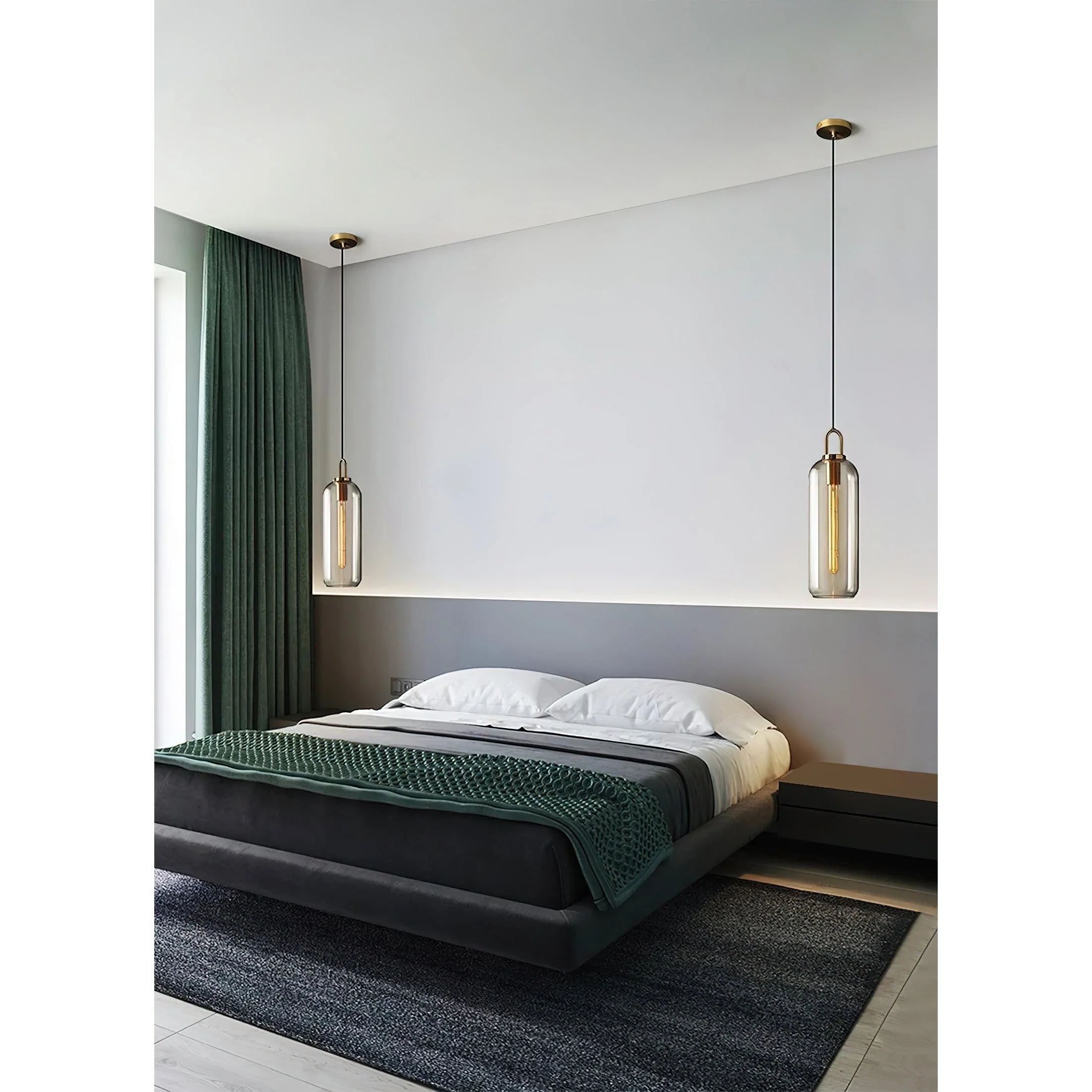 Iona Contemporary Glass Pendant Light - Image 18