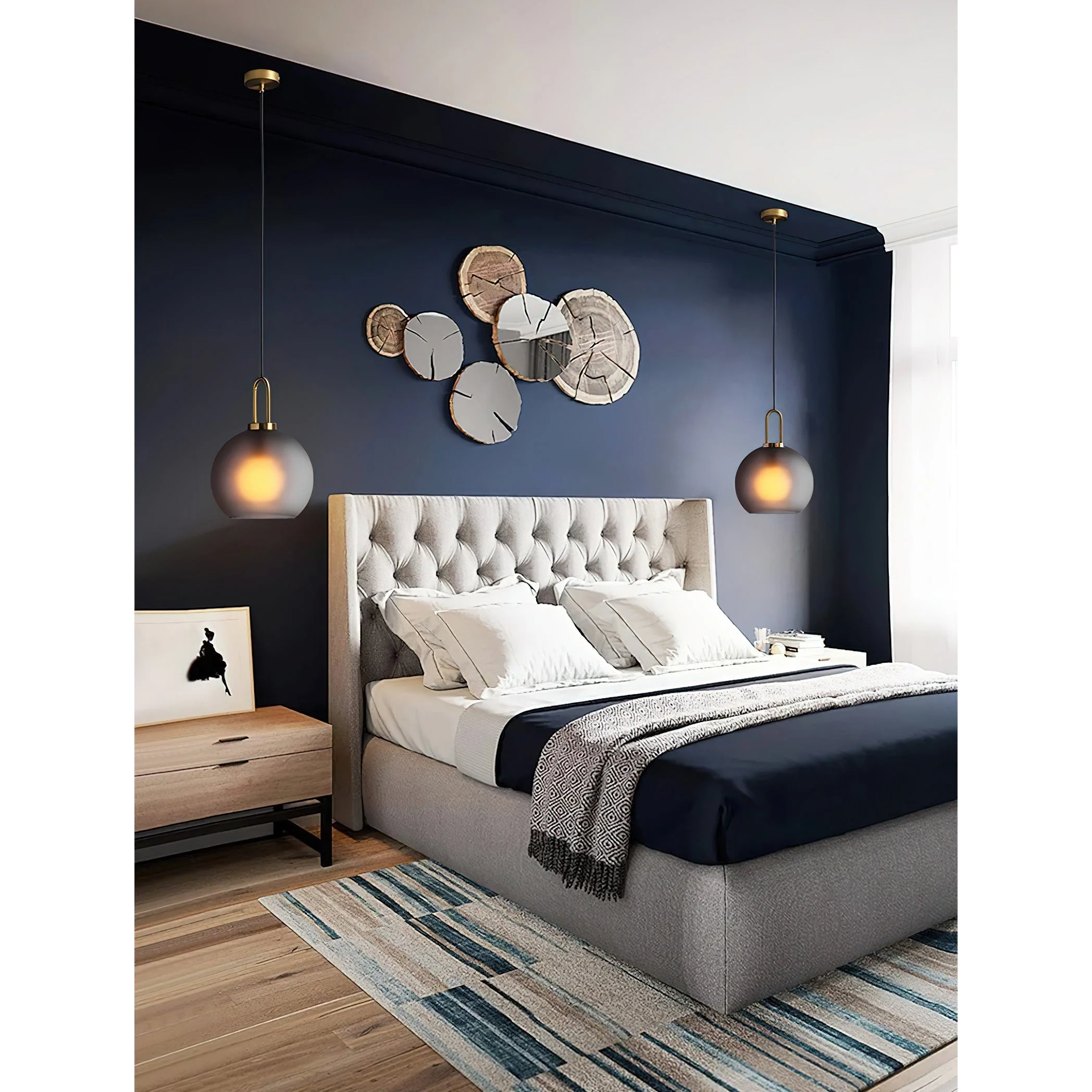 Iona Contemporary Glass Pendant Light - Image 21