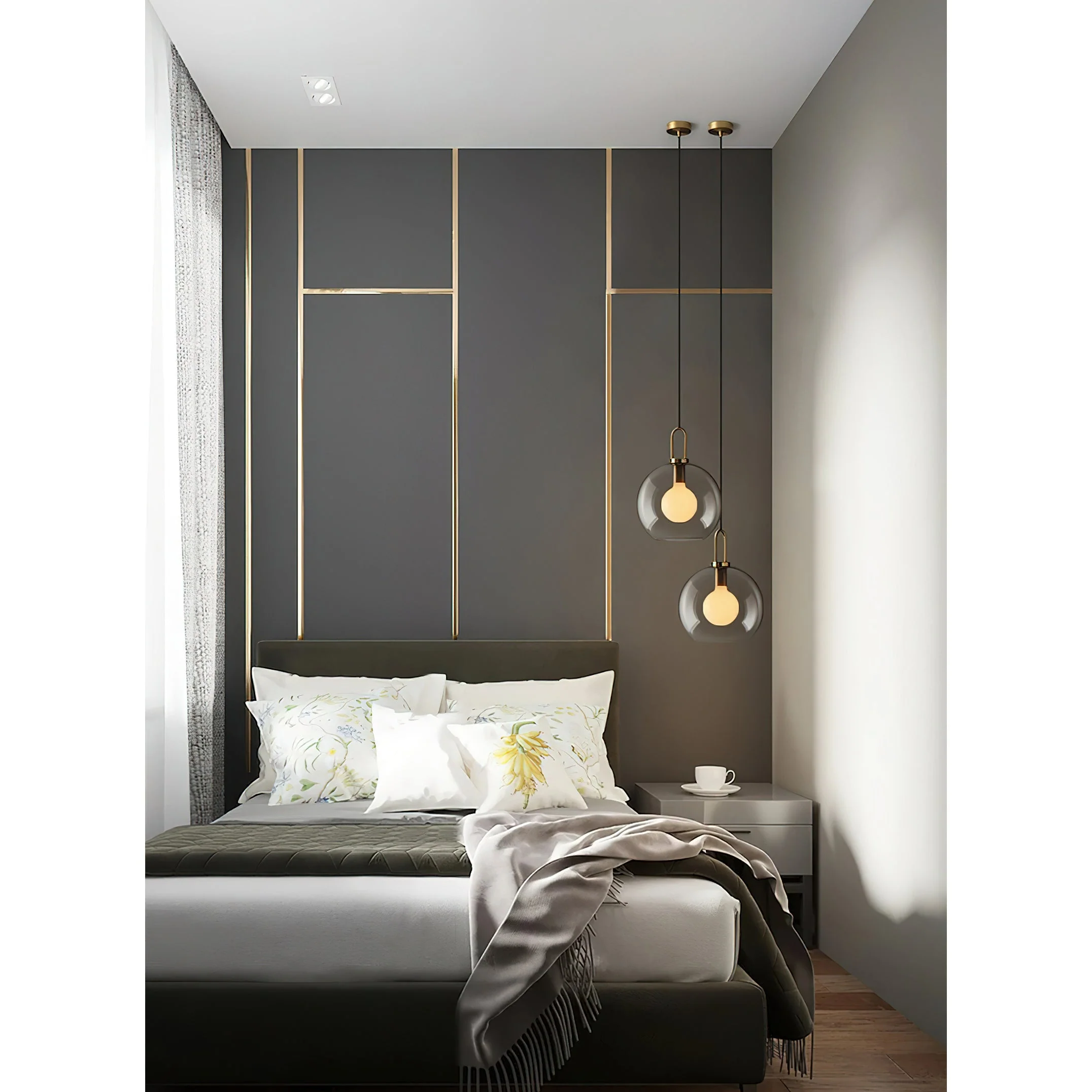 Iona Contemporary Glass Pendant Light - Image 24