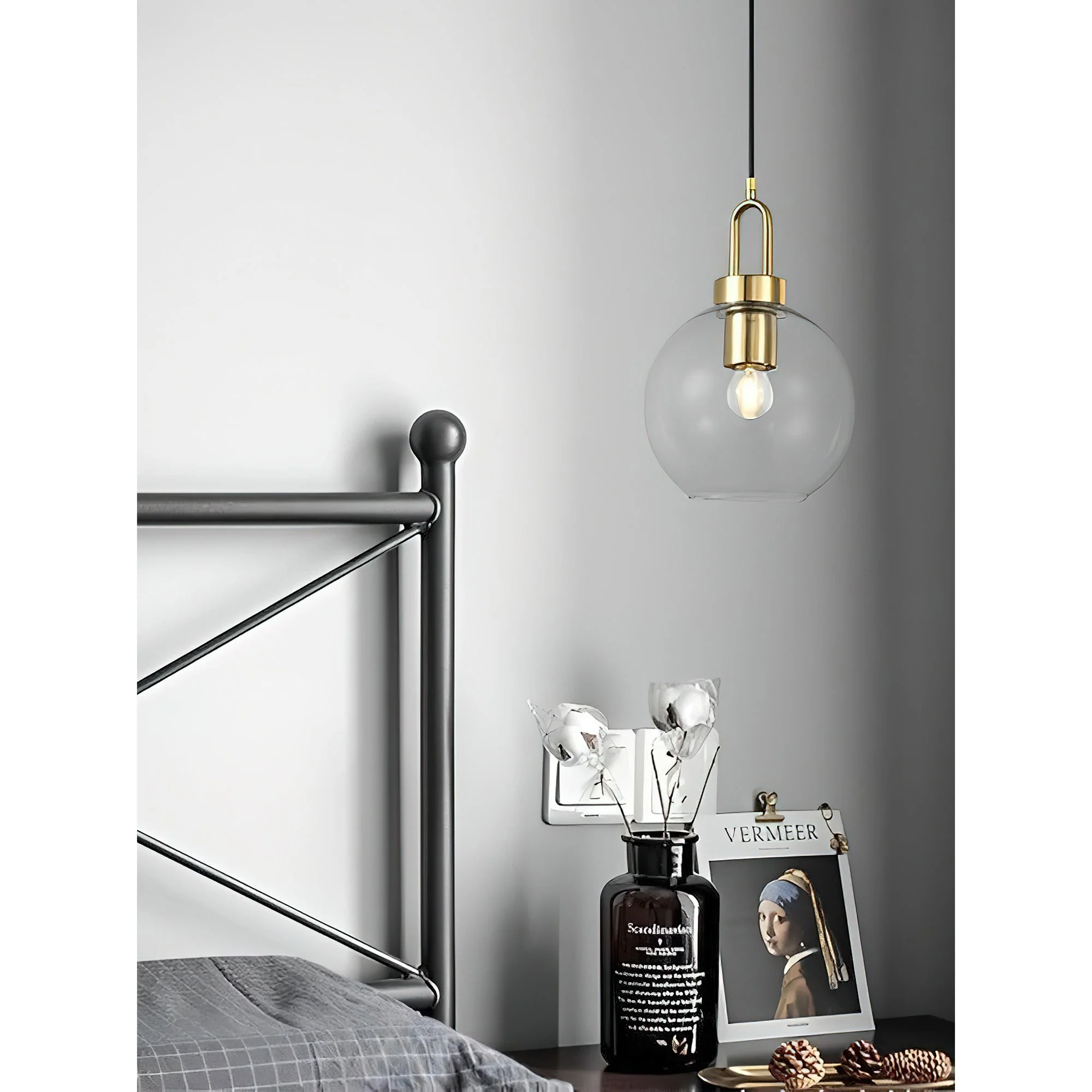 Iona Contemporary Glass Pendant Light - Image 29