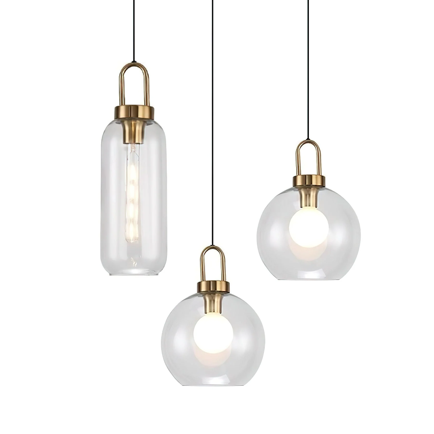 Iona Contemporary Glass Pendant Light - Image 32