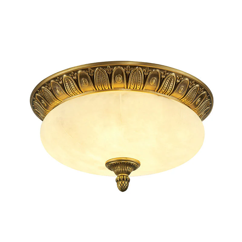 Isabella Vintage Alabaster Ceiling Light - Image 15