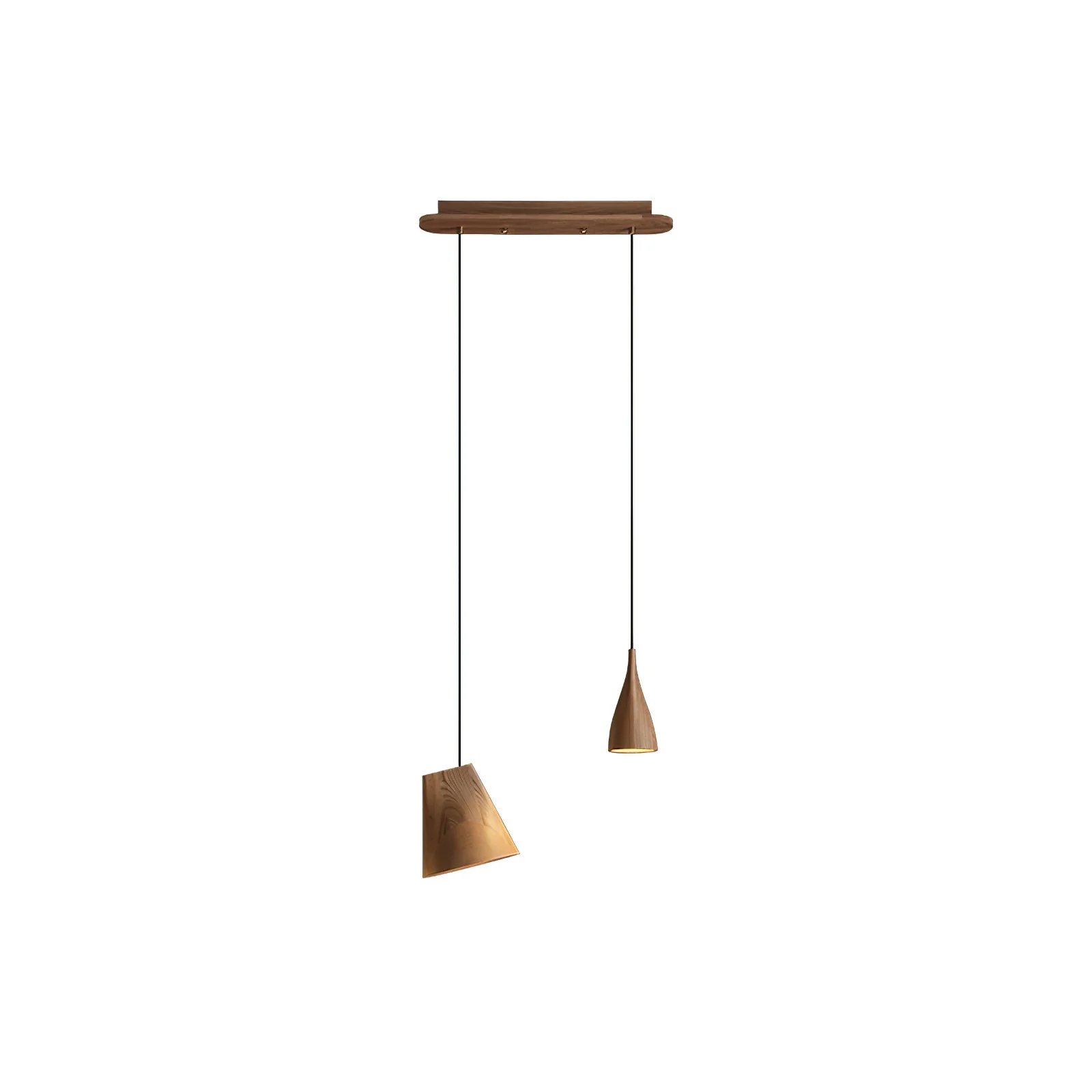 Ivarara Asymmetrical Wood Pendant Light - Image 114