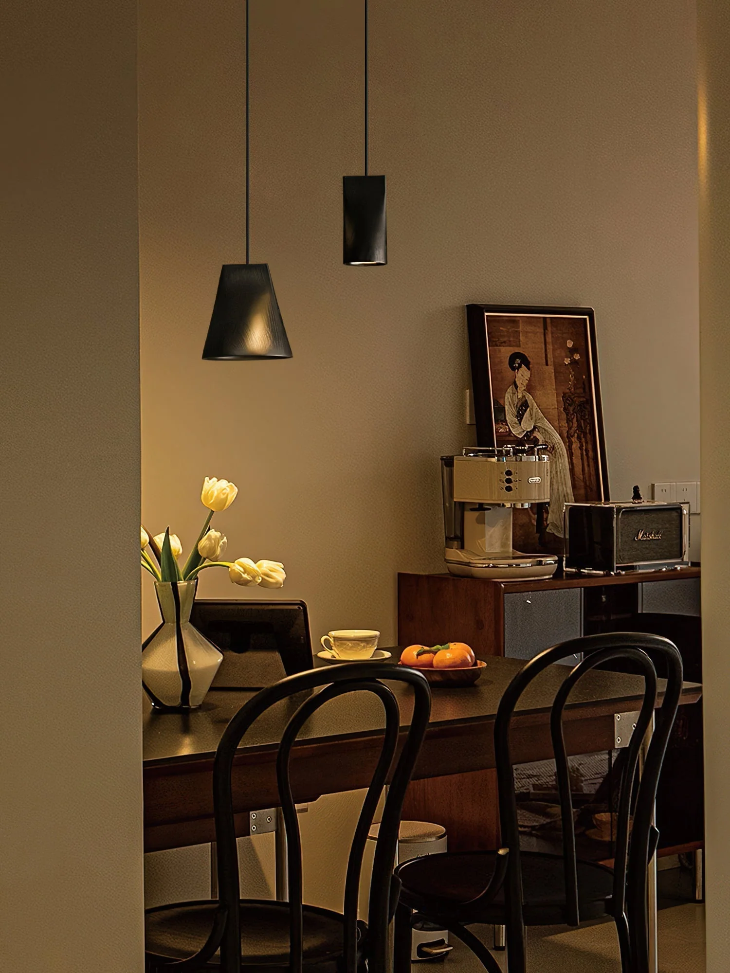 Ivarara Asymmetrical Wood Pendant Light - Image 12