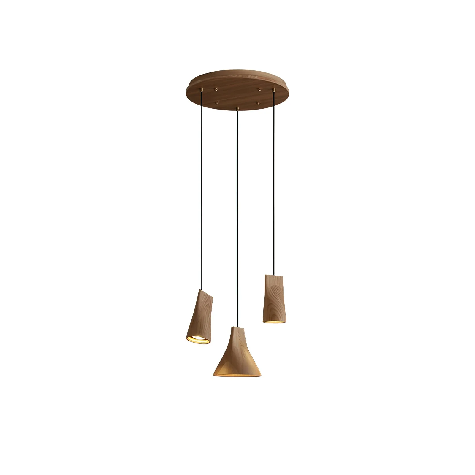 Ivarara Asymmetrical Wood Pendant Light - Image 43