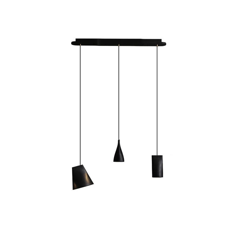 Ivarara Asymmetrical Wood Pendant Light - Image 49