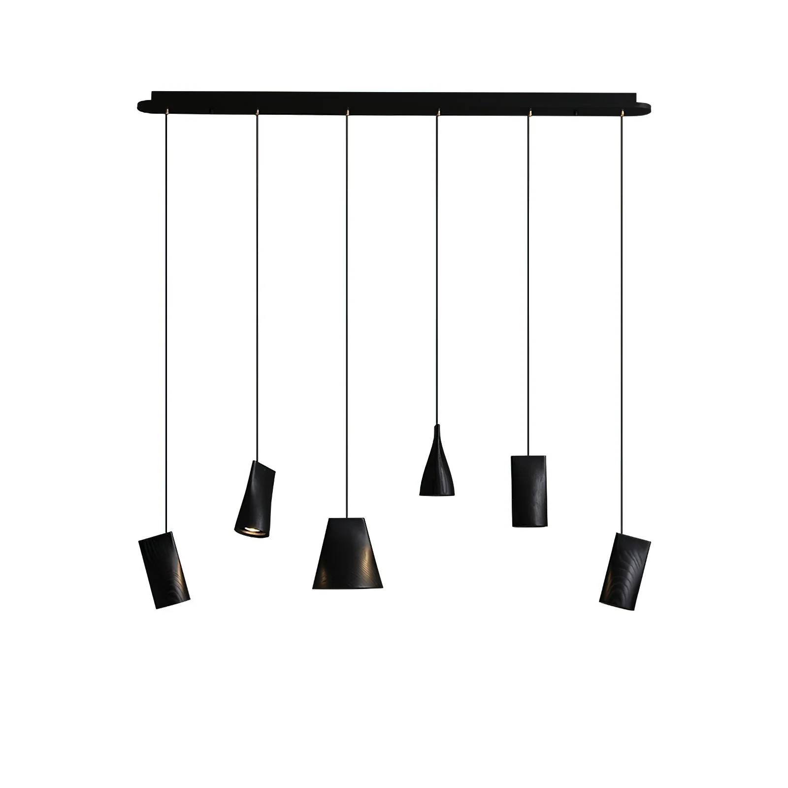 Ivarara Asymmetrical Wood Pendant Light - Image 56