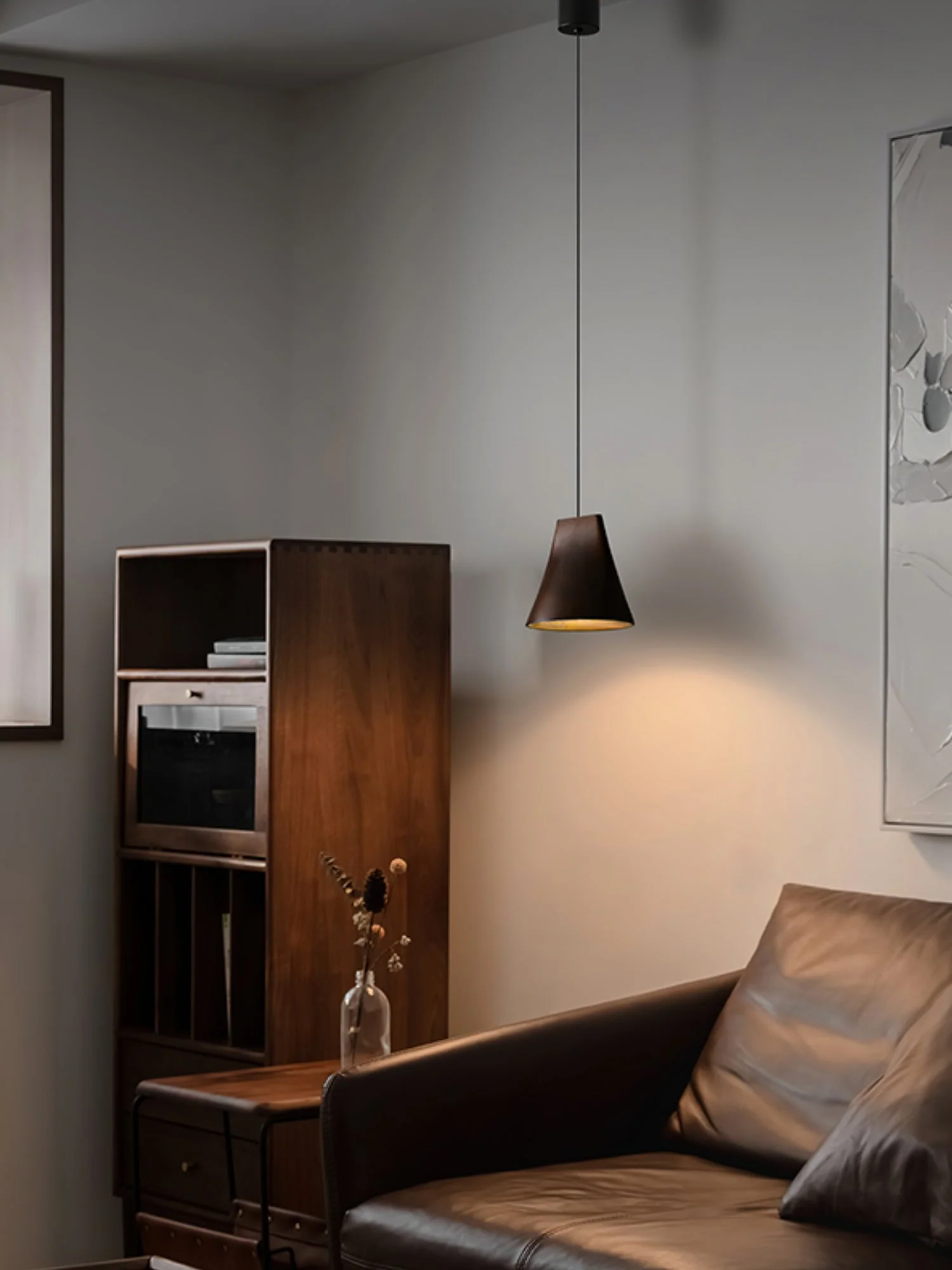 Ivarara Asymmetrical Wood Pendant Light - Image 62