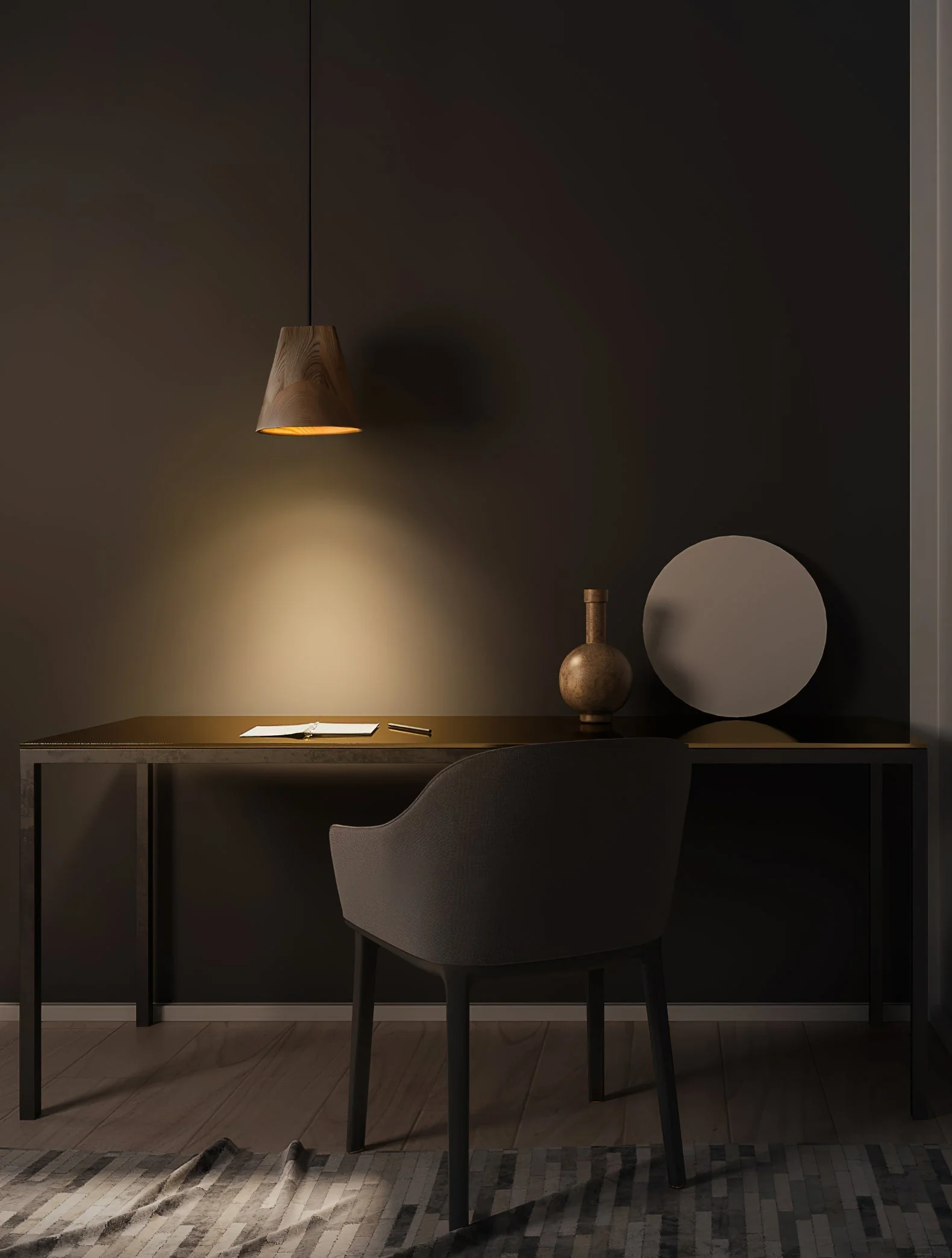 Ivarara Asymmetrical Wood Pendant Light - Image 67