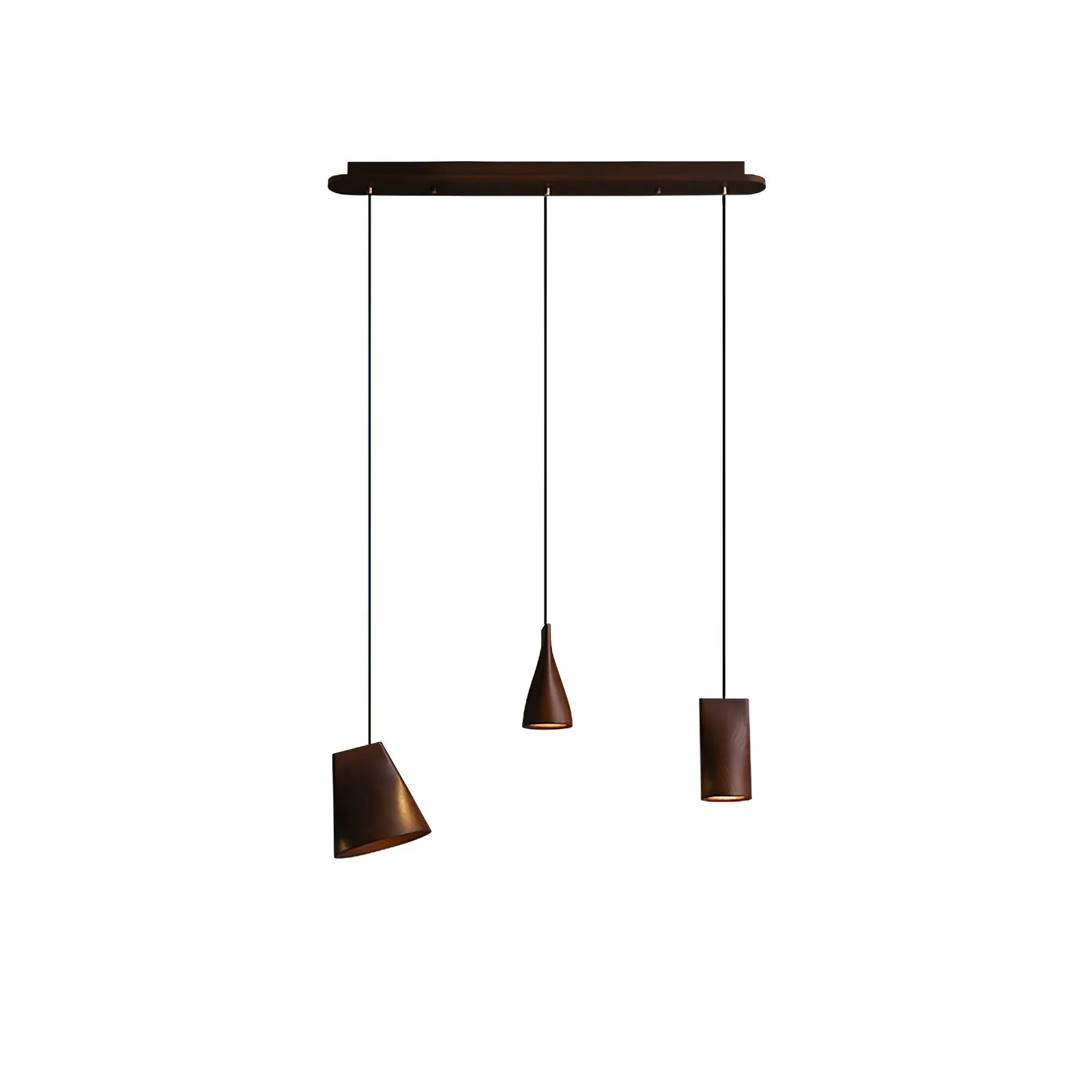 Ivarara Asymmetrical Wood Pendant Light - Image 94