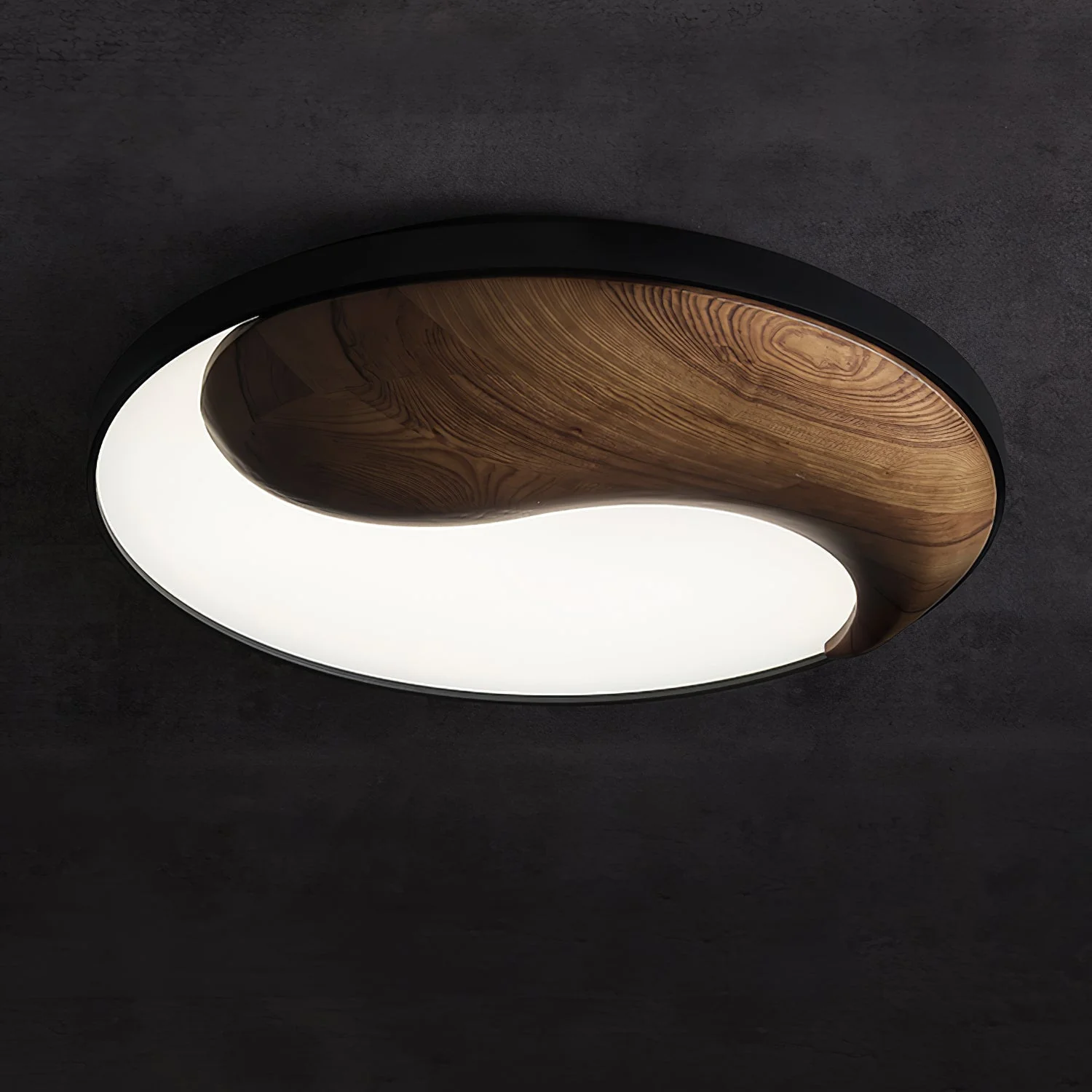 Ivelor Modern Minimalist Balance Wood Ceiling Light - Image 21