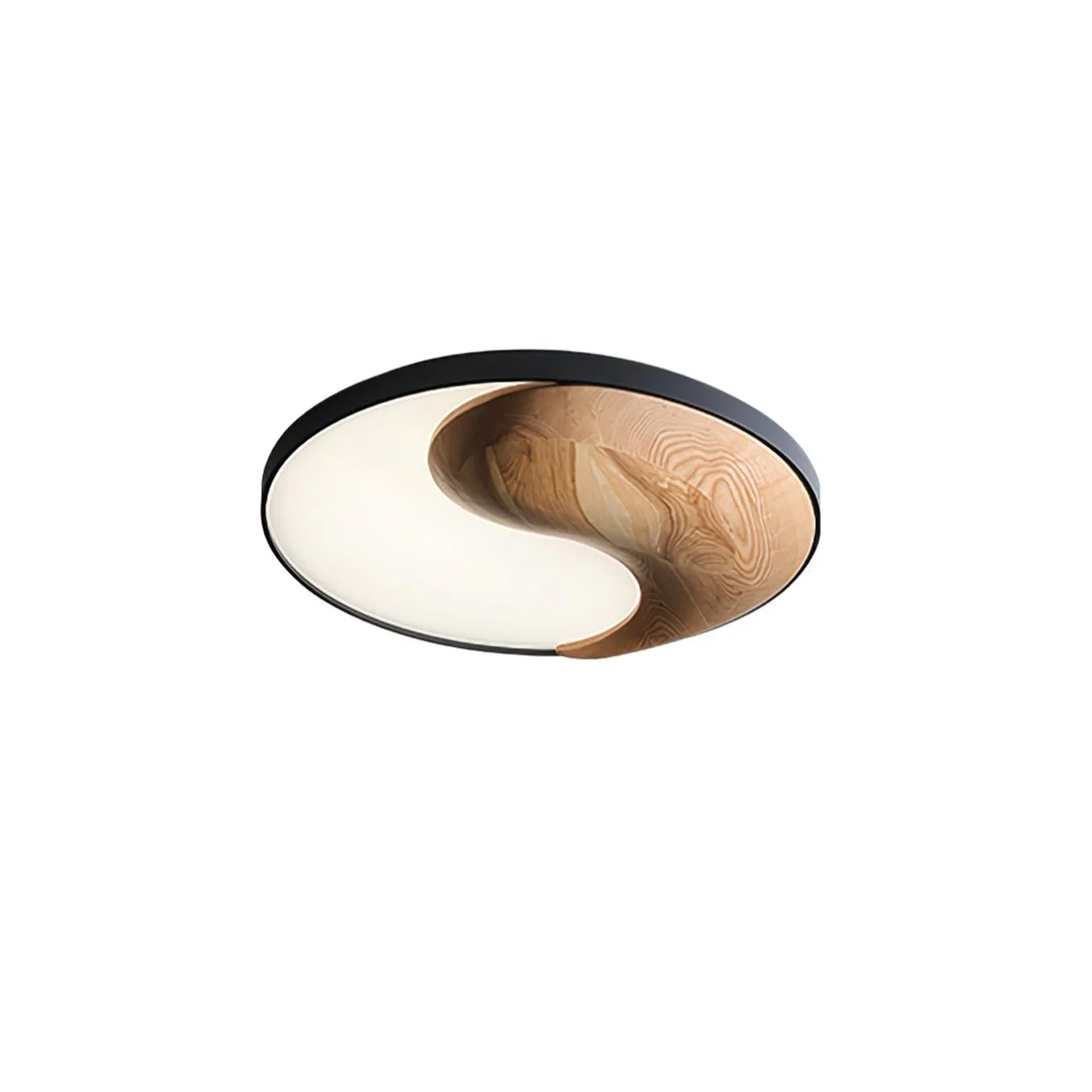 Ivelor Modern Minimalist Balance Wood Ceiling Light - Image 5