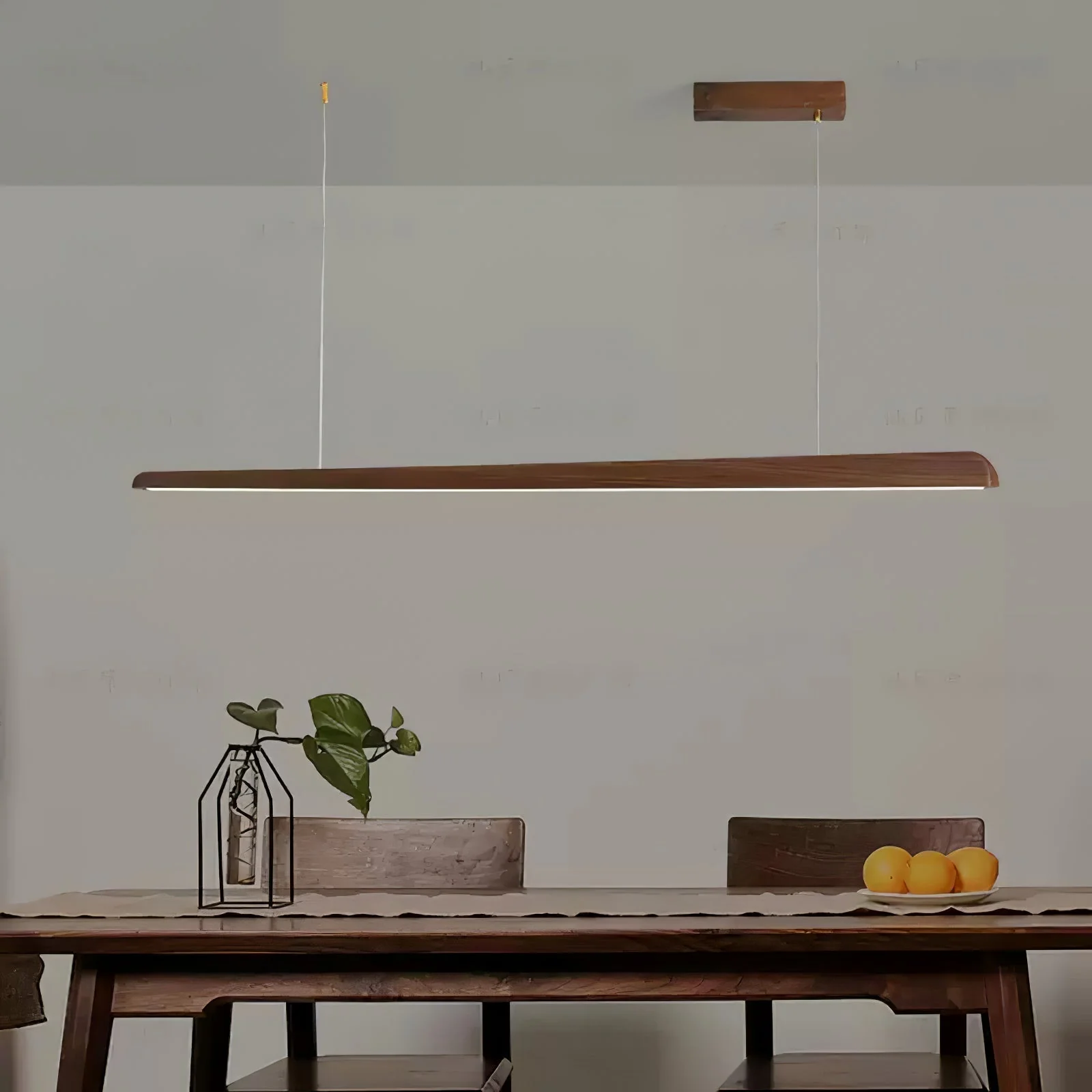 Iveris Wood Minimalist Pendant Lamp - Image 13